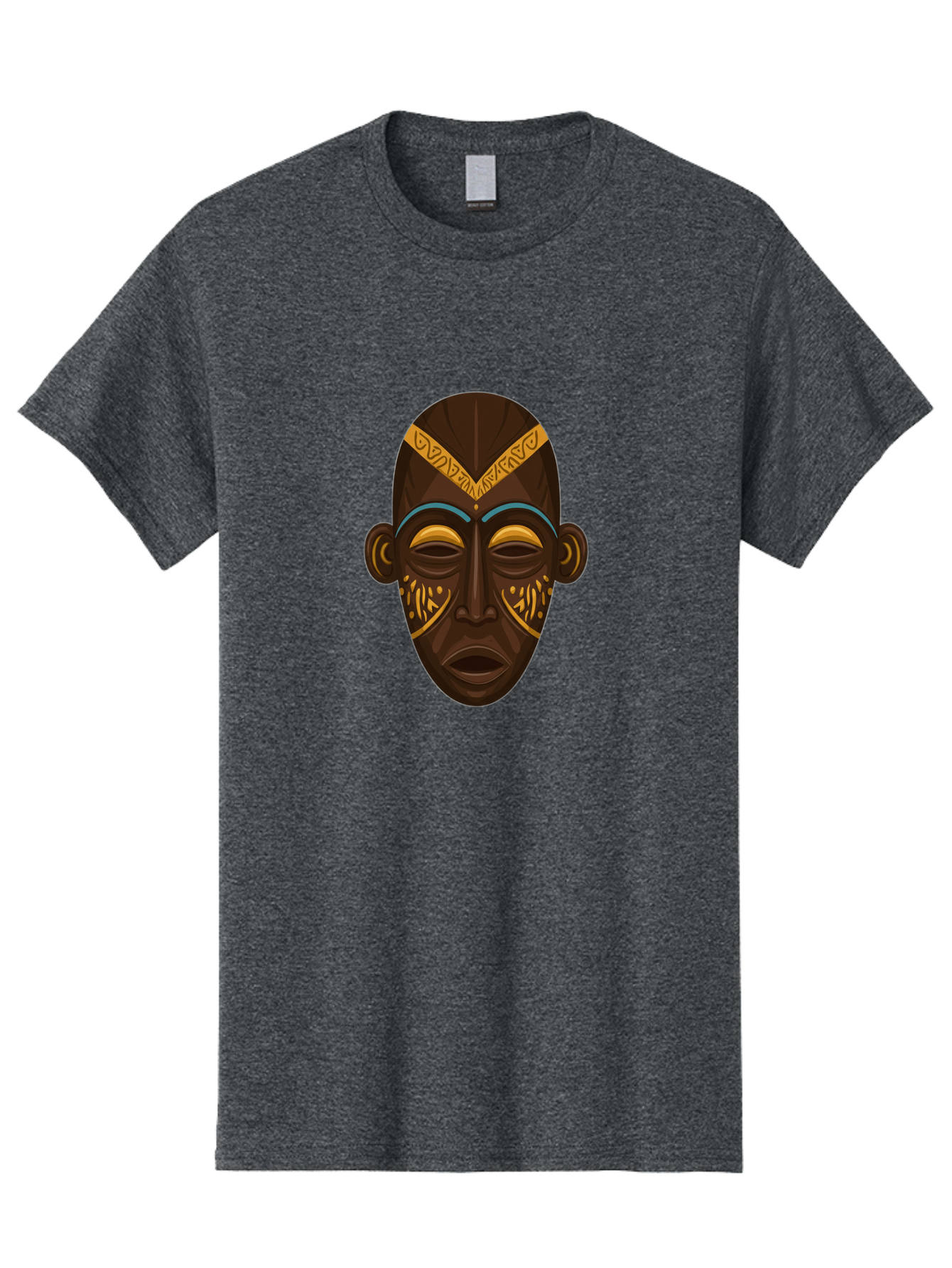 African-Mask Men'S Graphic Tee, 100% Cotton, Comfortable Casual Summer Wear, Machine Washable, Vintage Camera, Old Camera, Antique Camera, Black Camera, Classic Photography, Photography Equipment, Nostalgic Device, Film Camera, Camera Art Bal661