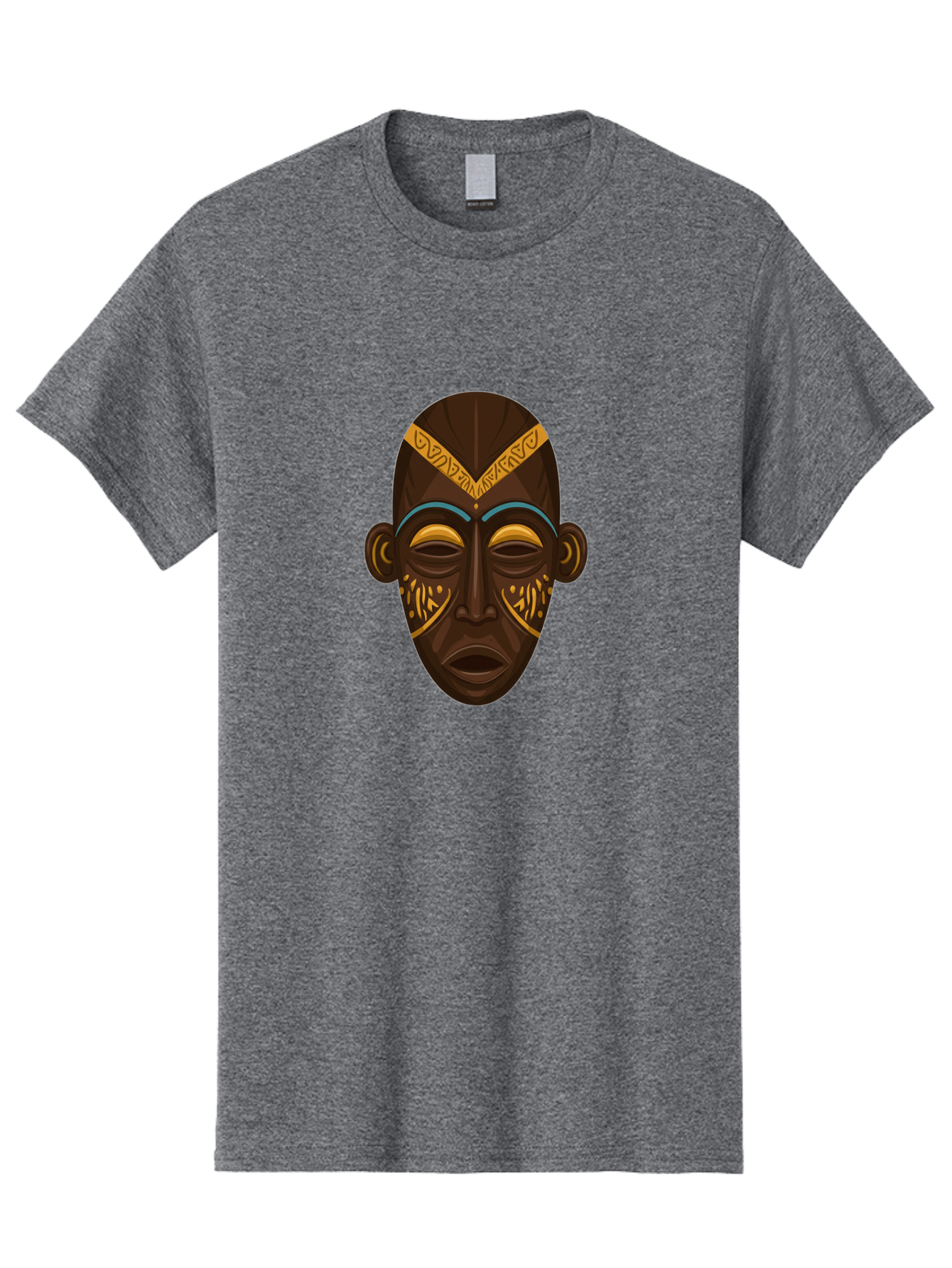 African-Mask Men'S Graphic Tee, 100% Cotton, Comfortable Casual Summer Wear, Machine Washable, Vintage Camera, Old Camera, Antique Camera, Black Camera, Classic Photography, Photography Equipment, Nostalgic Device, Film Camera, Camera Art Bal661