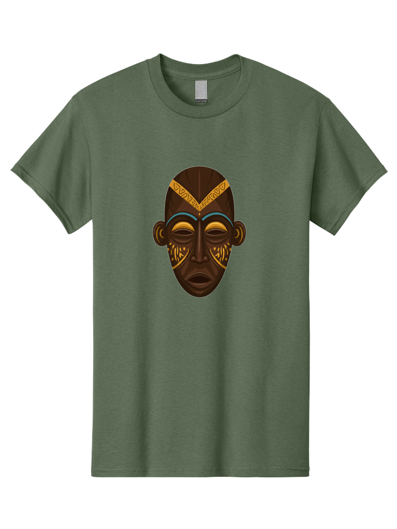 African-Mask Men'S Graphic Tee, 100% Cotton, Comfortable Casual Summer Wear, Machine Washable, Vintage Camera, Old Camera, Antique Camera, Black Camera, Classic Photography, Photography Equipment, Nostalgic Device, Film Camera, Camera Art Bal661