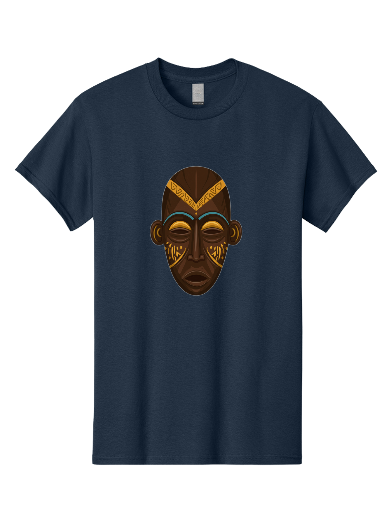 African-Mask Men'S Graphic Tee, 100% Cotton, Comfortable Casual Summer Wear, Machine Washable, Vintage Camera, Old Camera, Antique Camera, Black Camera, Classic Photography, Photography Equipment, Nostalgic Device, Film Camera, Camera Art Bal661
