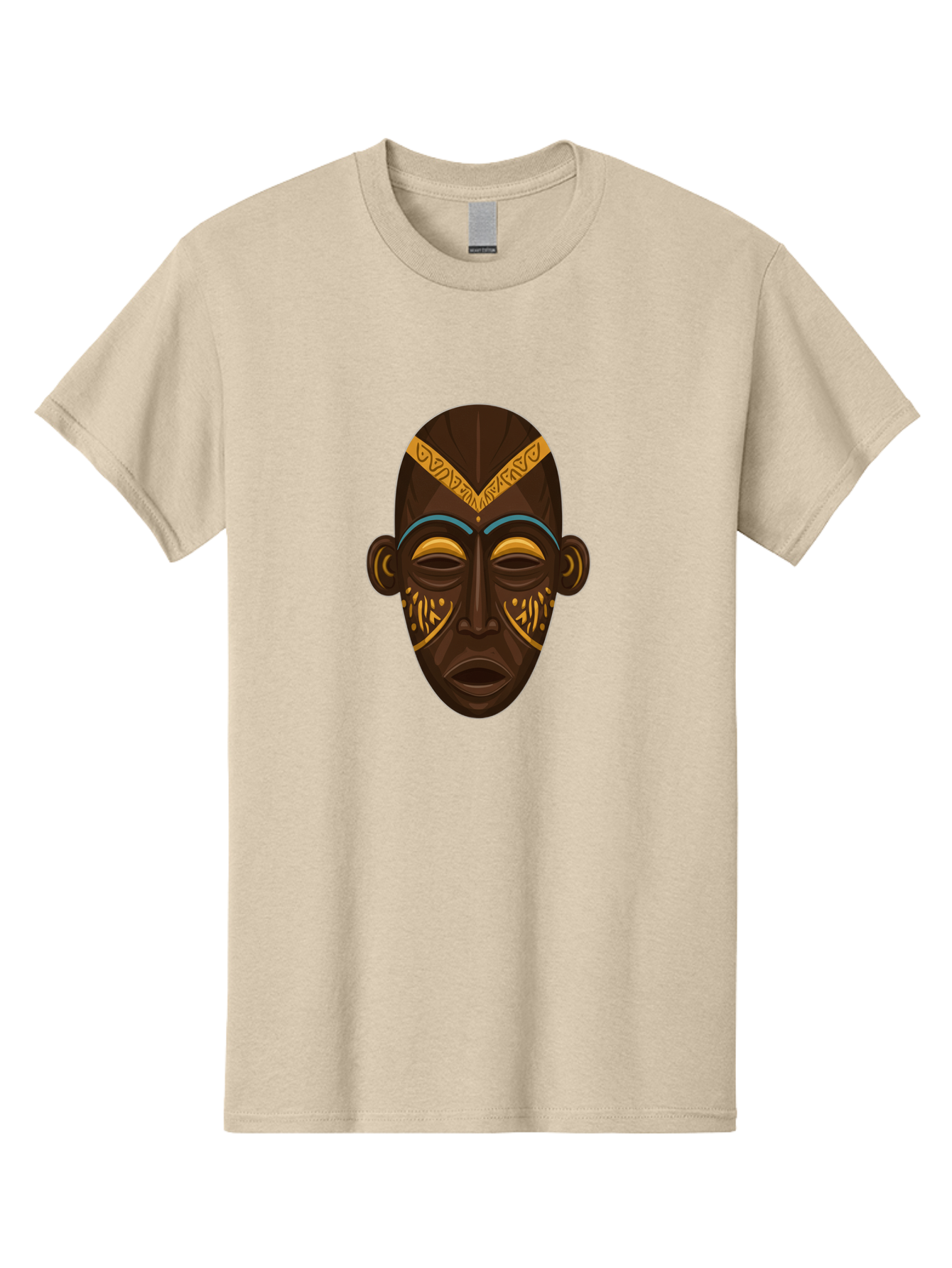 African-Mask Men'S Graphic Tee, 100% Cotton, Comfortable Casual Summer Wear, Machine Washable, Vintage Camera, Old Camera, Antique Camera, Black Camera, Classic Photography, Photography Equipment, Nostalgic Device, Film Camera, Camera Art Bal661