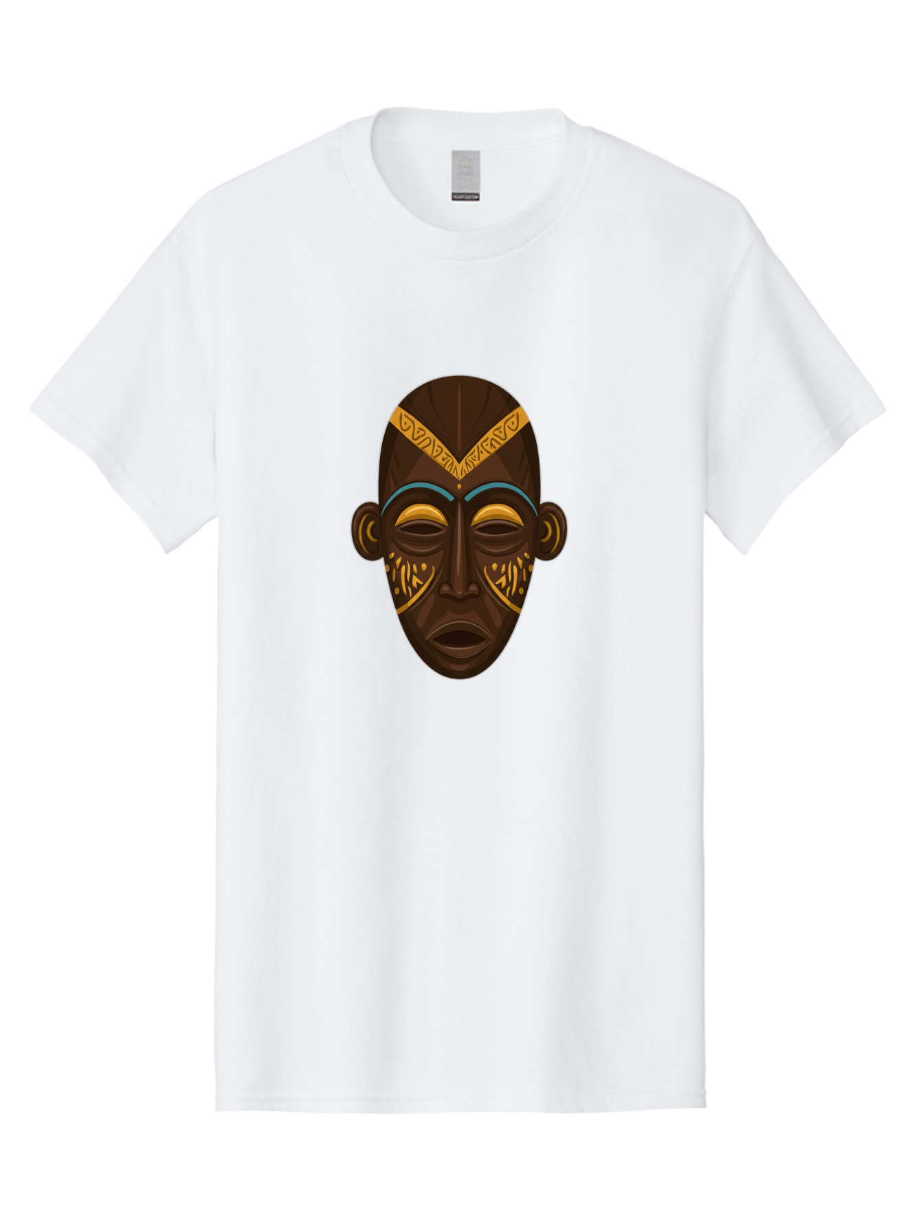 African-Mask Men'S Graphic Tee, 100% Cotton, Comfortable Casual Summer Wear, Machine Washable, Vintage Camera, Old Camera, Antique Camera, Black Camera, Classic Photography, Photography Equipment, Nostalgic Device, Film Camera, Camera Art Bal661