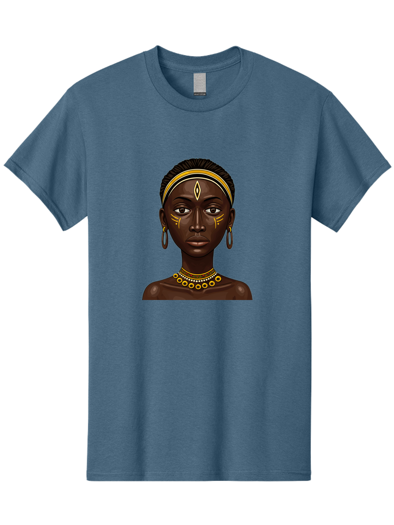 African-Queen-1 Men'S Graphic Tee, 100% Cotton, Comfortable Casual Summer Wear, Machine Washable, Vintage Camera, Old Camera, Antique Camera, Black Camera, Classic Photography, Photography Equipment, Nostalgic Device, Film Camera, Camera Art Bal662