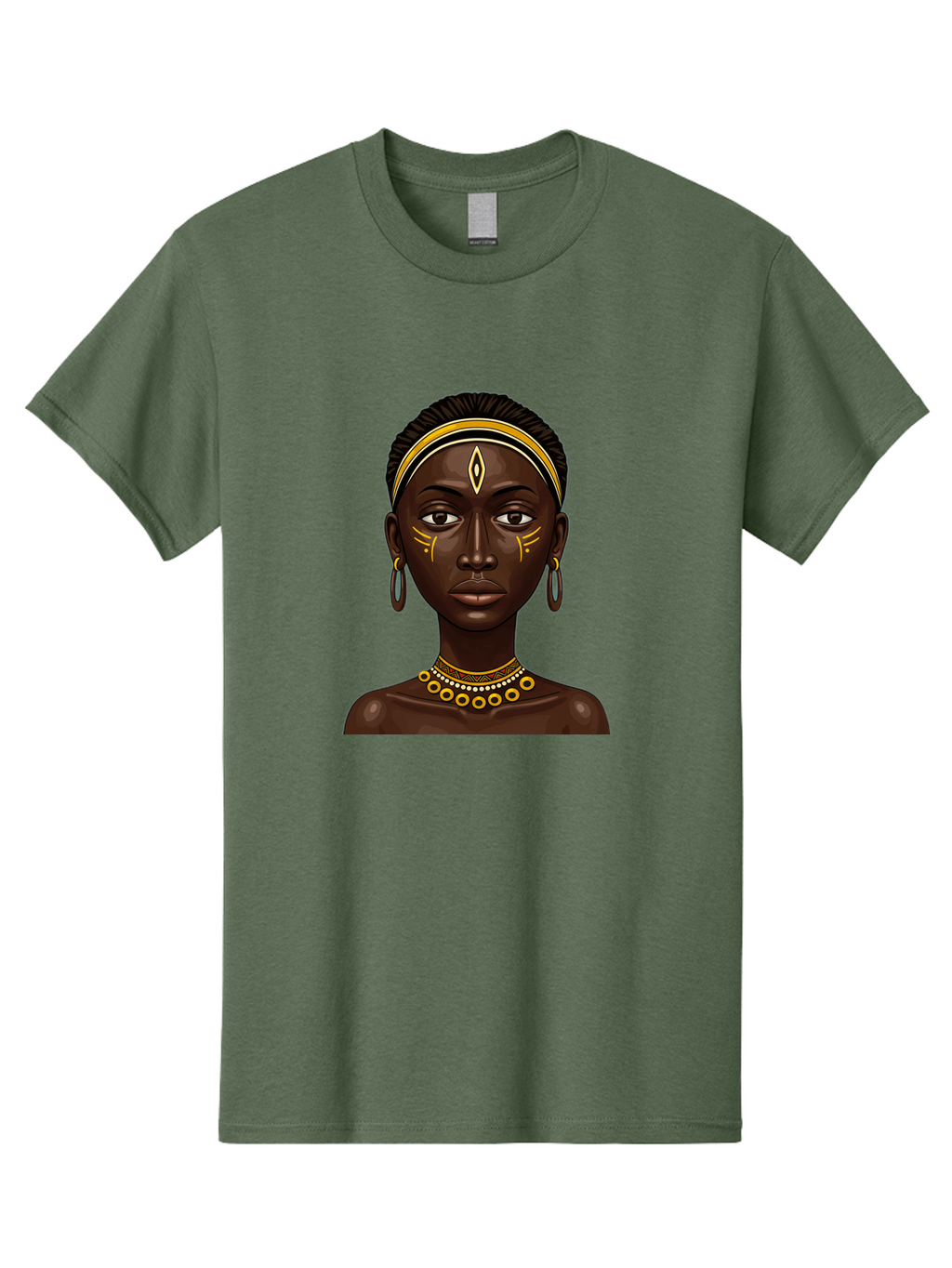 African-Queen-1 Men'S Graphic Tee, 100% Cotton, Comfortable Casual Summer Wear, Machine Washable, Vintage Camera, Old Camera, Antique Camera, Black Camera, Classic Photography, Photography Equipment, Nostalgic Device, Film Camera, Camera Art Bal662