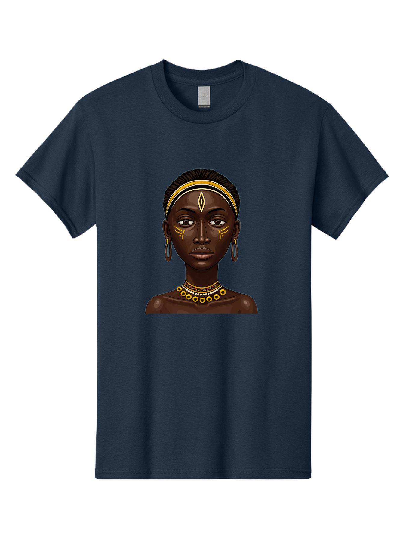 African-Queen-1 Men'S Graphic Tee, 100% Cotton, Comfortable Casual Summer Wear, Machine Washable, Vintage Camera, Old Camera, Antique Camera, Black Camera, Classic Photography, Photography Equipment, Nostalgic Device, Film Camera, Camera Art Bal662
