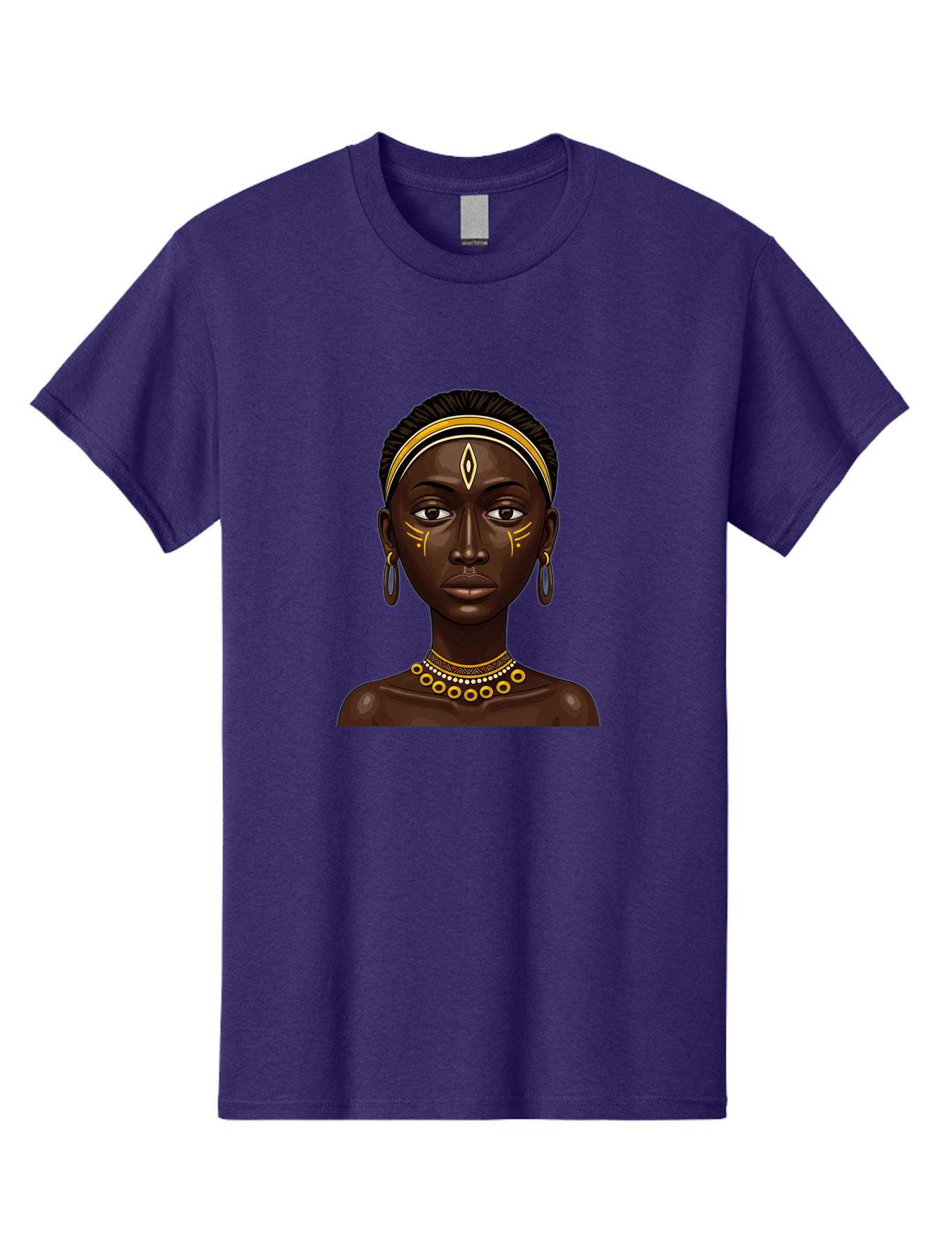 African-Queen-1 Men'S Graphic Tee, 100% Cotton, Comfortable Casual Summer Wear, Machine Washable, Vintage Camera, Old Camera, Antique Camera, Black Camera, Classic Photography, Photography Equipment, Nostalgic Device, Film Camera, Camera Art Bal662