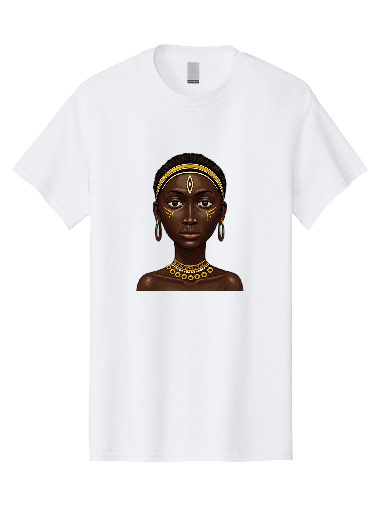 African-Queen-1 Men'S Graphic Tee, 100% Cotton, Comfortable Casual Summer Wear, Machine Washable, Vintage Camera, Old Camera, Antique Camera, Black Camera, Classic Photography, Photography Equipment, Nostalgic Device, Film Camera, Camera Art Bal662