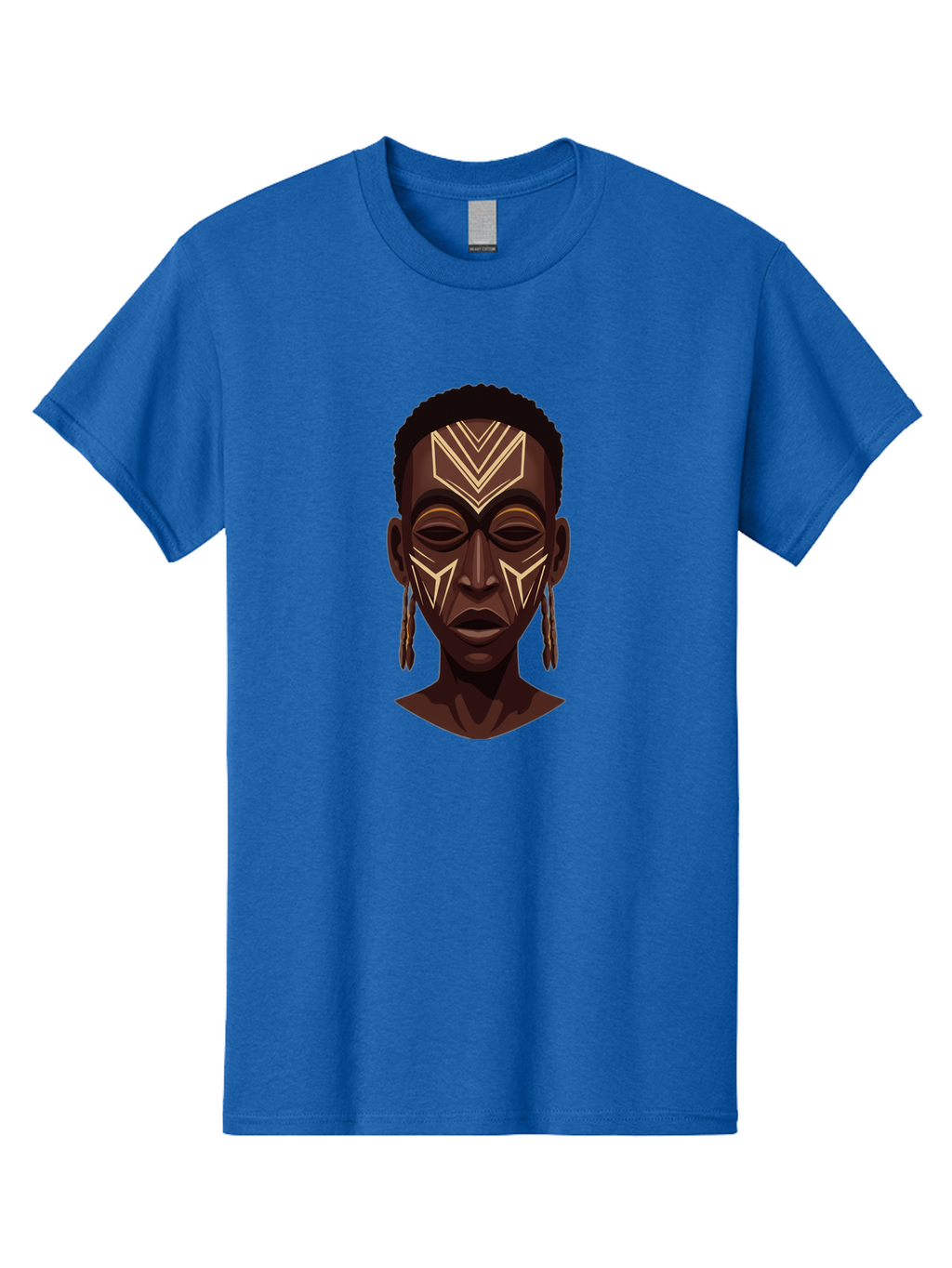 African-Tribal-Portrait Men'S Graphic Tee, 100% Cotton, Comfortable Casual Summer Wear, Machine Washable, Vintage Camera, Old Camera, Antique Camera, Black Camera, Classic Photography, Photography Equipment, Nostalgic Device, Film Camera, Bal665