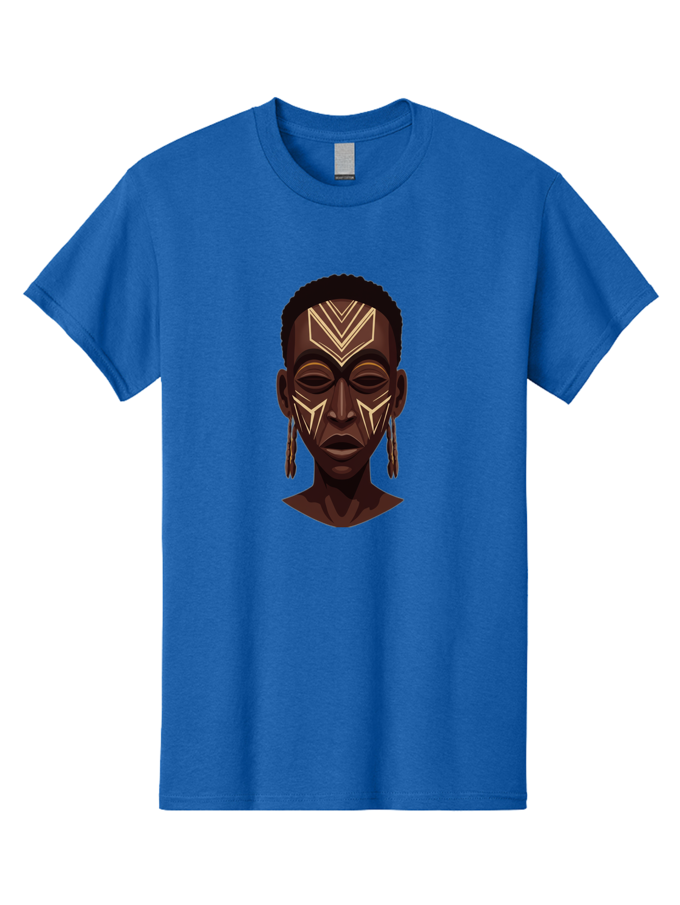 African-Tribal-Portrait Men'S Graphic Tee, 100% Cotton, Comfortable Casual Summer Wear, Machine Washable, Vintage Camera, Old Camera, Antique Camera, Black Camera, Classic Photography, Photography Equipment, Nostalgic Device, Film Camera, Bal665