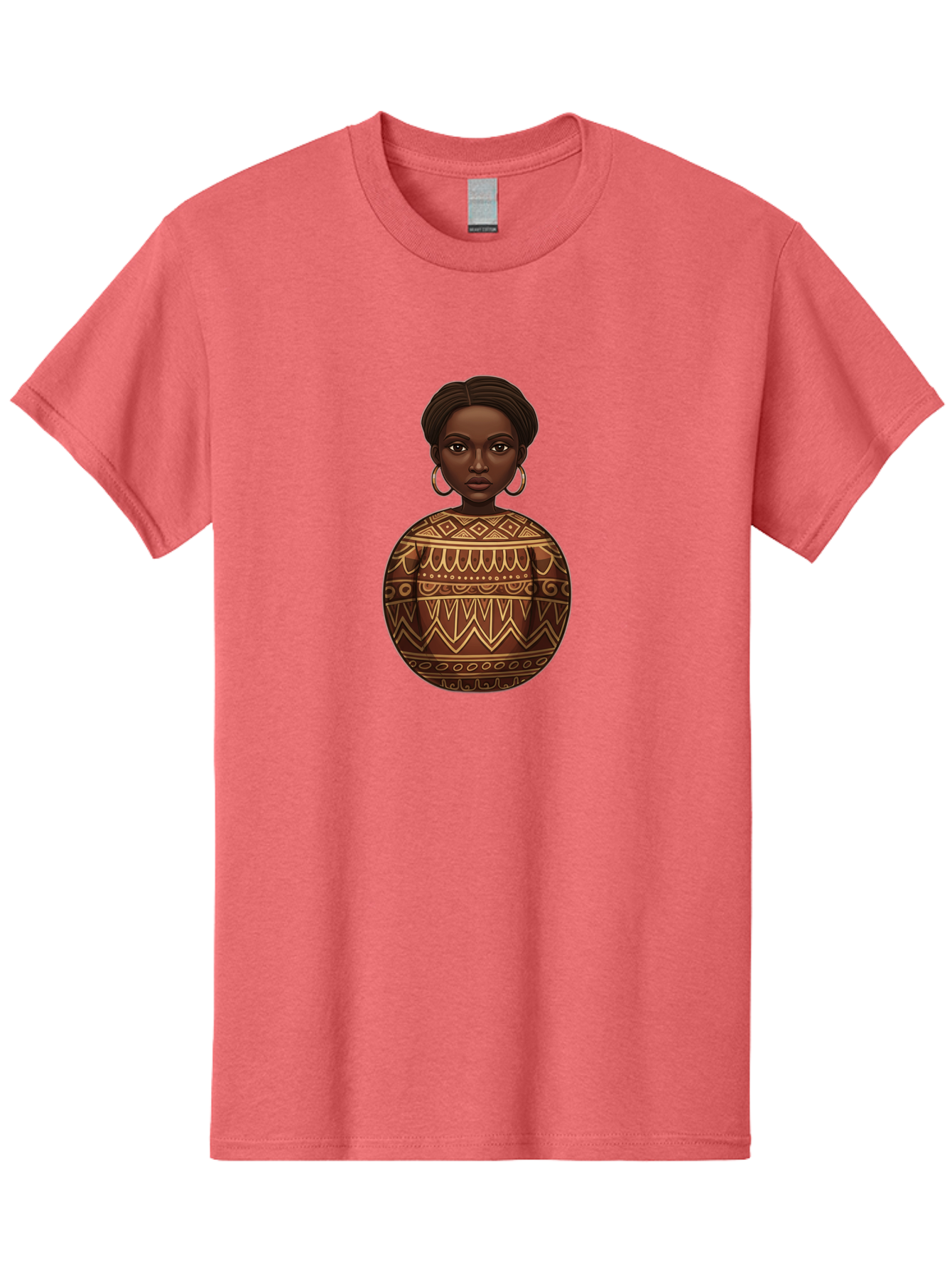 African-Woman-1 Men'S Graphic Tee, 100% Cotton, Comfortable Casual Summer Wear, Machine Washable, Vintage Camera, Old Camera, Antique Camera, Black Camera, Classic Photography, Photography Equipment, Nostalgic Device, Film Camera, Camera Art Bal666