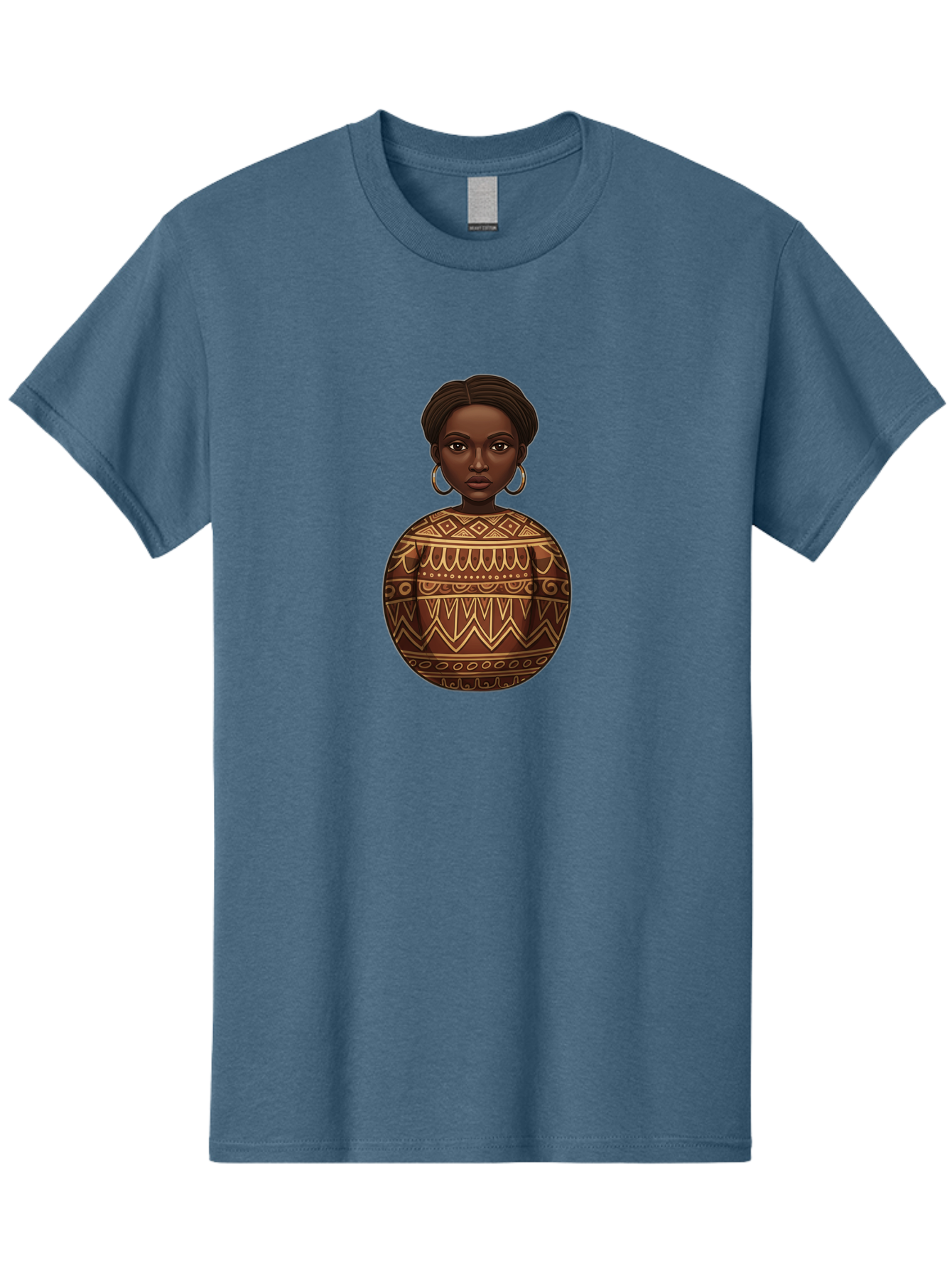 African-Woman-1 Men'S Graphic Tee, 100% Cotton, Comfortable Casual Summer Wear, Machine Washable, Vintage Camera, Old Camera, Antique Camera, Black Camera, Classic Photography, Photography Equipment, Nostalgic Device, Film Camera, Camera Art Bal666