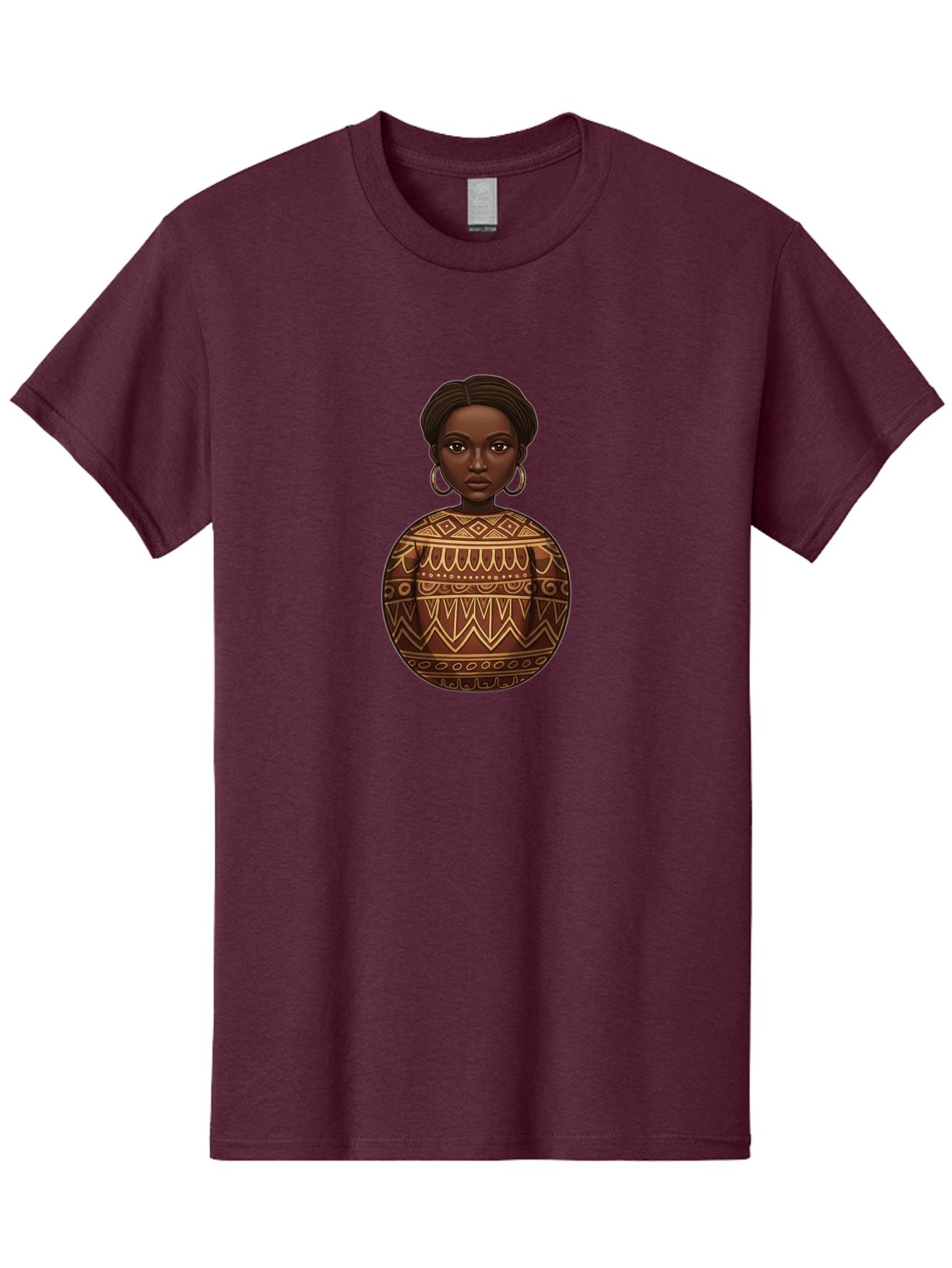African-Woman-1 Men'S Graphic Tee, 100% Cotton, Comfortable Casual Summer Wear, Machine Washable, Vintage Camera, Old Camera, Antique Camera, Black Camera, Classic Photography, Photography Equipment, Nostalgic Device, Film Camera, Camera Art Bal666