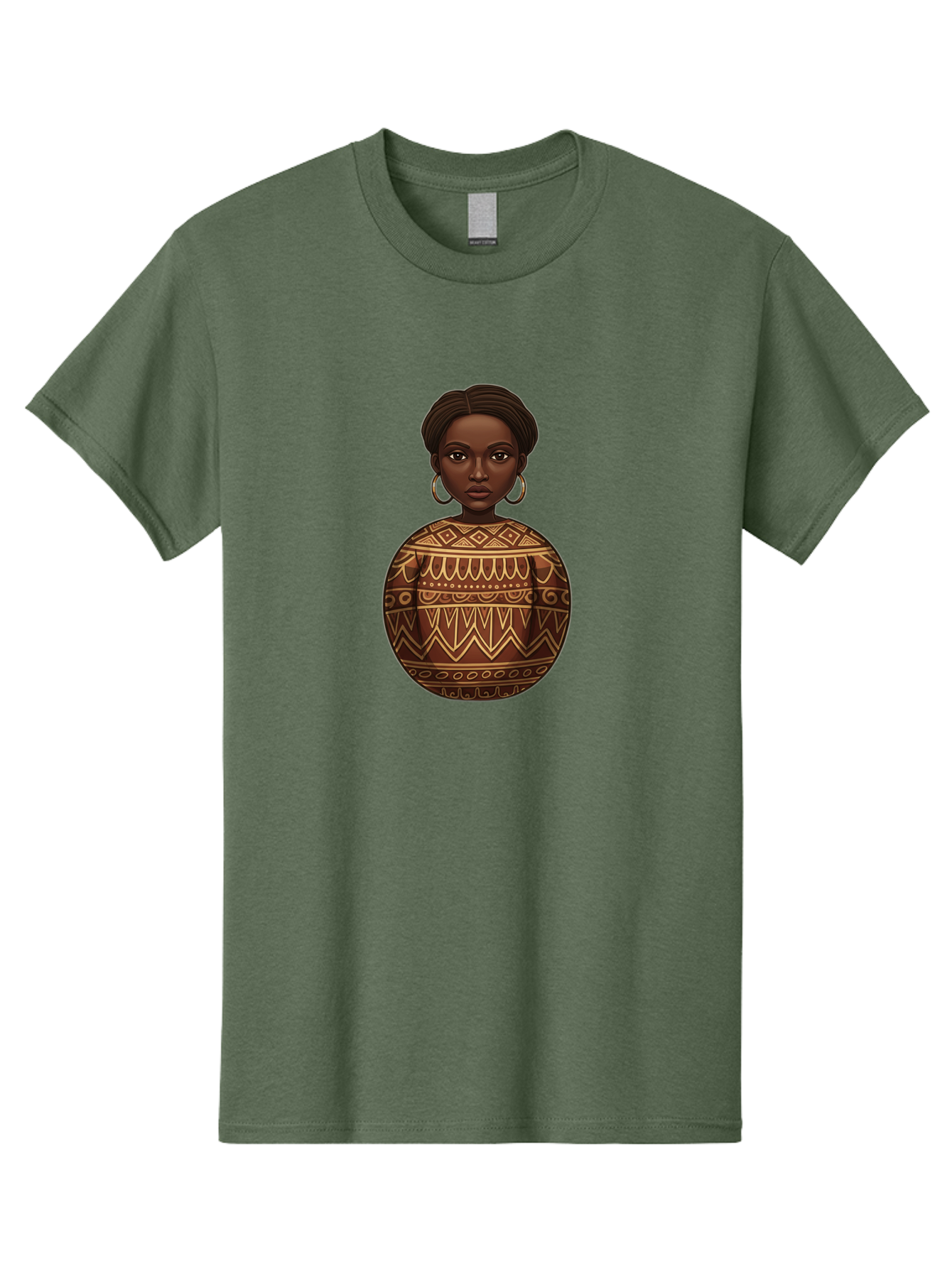 African-Woman-1 Men'S Graphic Tee, 100% Cotton, Comfortable Casual Summer Wear, Machine Washable, Vintage Camera, Old Camera, Antique Camera, Black Camera, Classic Photography, Photography Equipment, Nostalgic Device, Film Camera, Camera Art Bal666