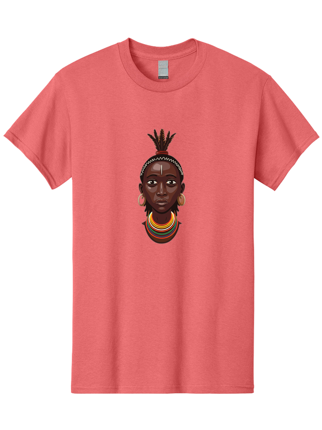 African-Woman-Portrait Men'S Graphic Tee, 100% Cotton, Comfortable Casual Summer Wear, Machine Washable, Vintage Camera, Old Camera, Antique Camera, Black Camera, Classic Photography, Photography Equipment, Nostalgic Device, Film Camera, Bal667