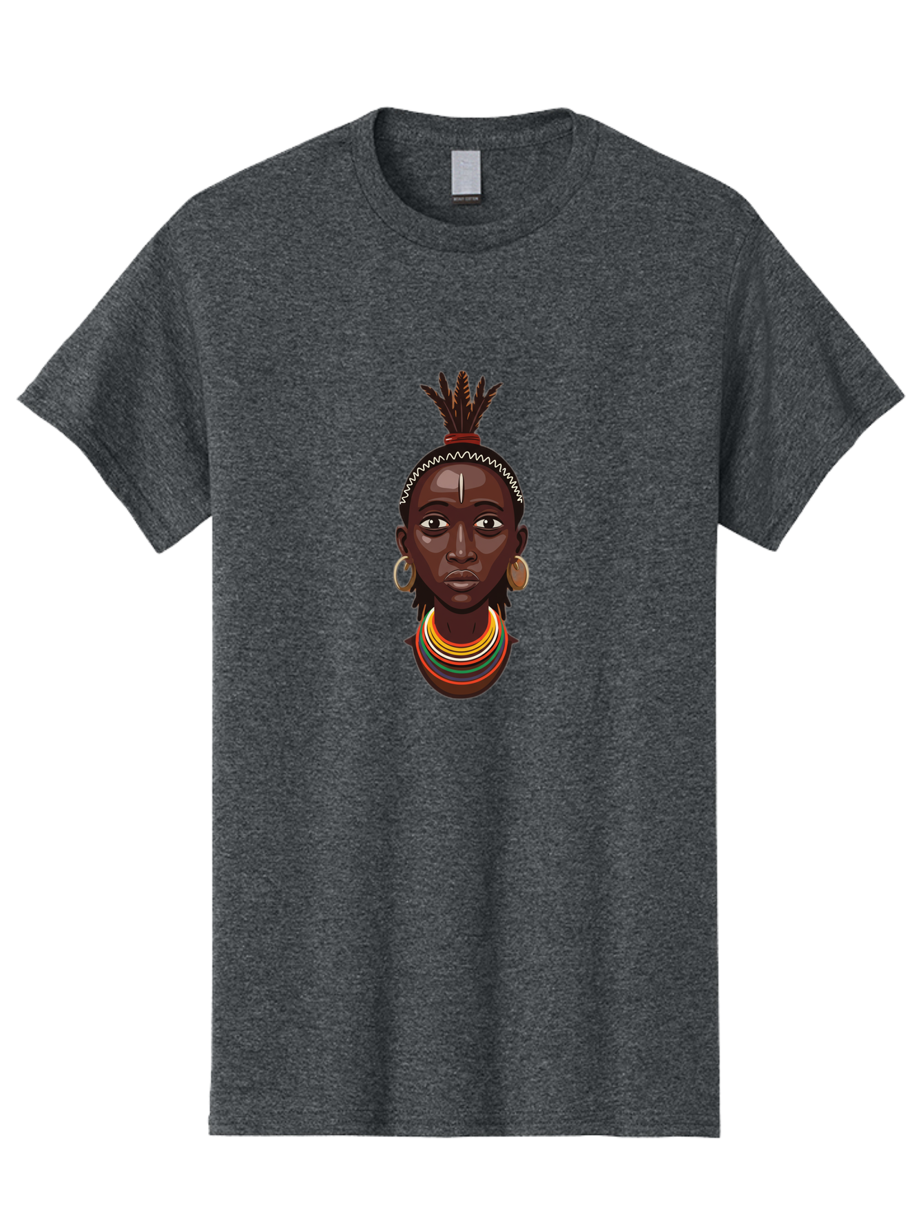 African-Woman-Portrait Men'S Graphic Tee, 100% Cotton, Comfortable Casual Summer Wear, Machine Washable, Vintage Camera, Old Camera, Antique Camera, Black Camera, Classic Photography, Photography Equipment, Nostalgic Device, Film Camera, Bal667