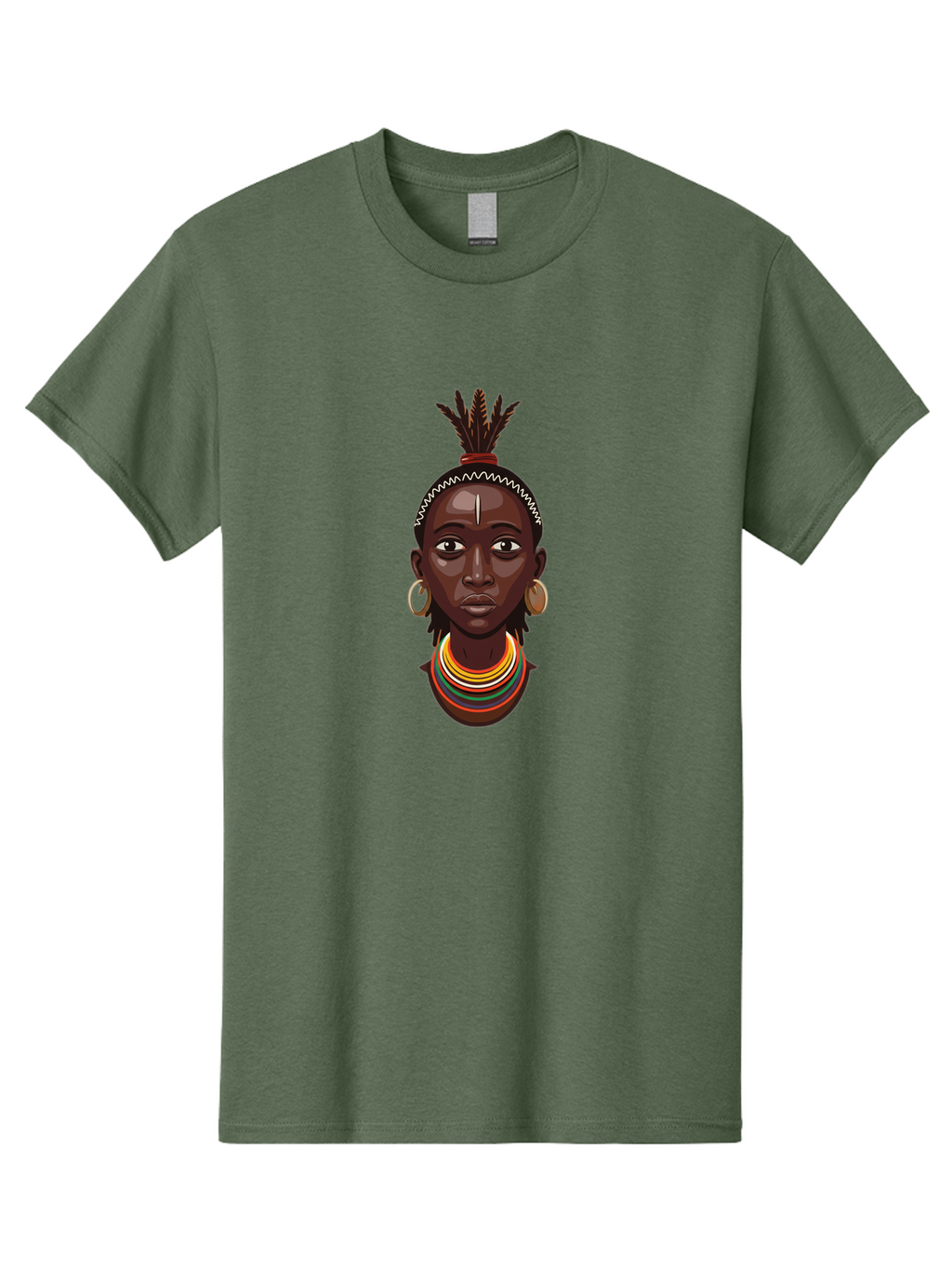 African-Woman-Portrait Men'S Graphic Tee, 100% Cotton, Comfortable Casual Summer Wear, Machine Washable, Vintage Camera, Old Camera, Antique Camera, Black Camera, Classic Photography, Photography Equipment, Nostalgic Device, Film Camera, Bal667