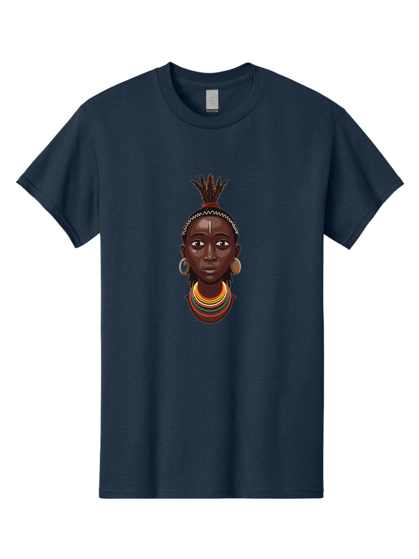African-Woman-Portrait Men'S Graphic Tee, 100% Cotton, Comfortable Casual Summer Wear, Machine Washable, Vintage Camera, Old Camera, Antique Camera, Black Camera, Classic Photography, Photography Equipment, Nostalgic Device, Film Camera, Bal667