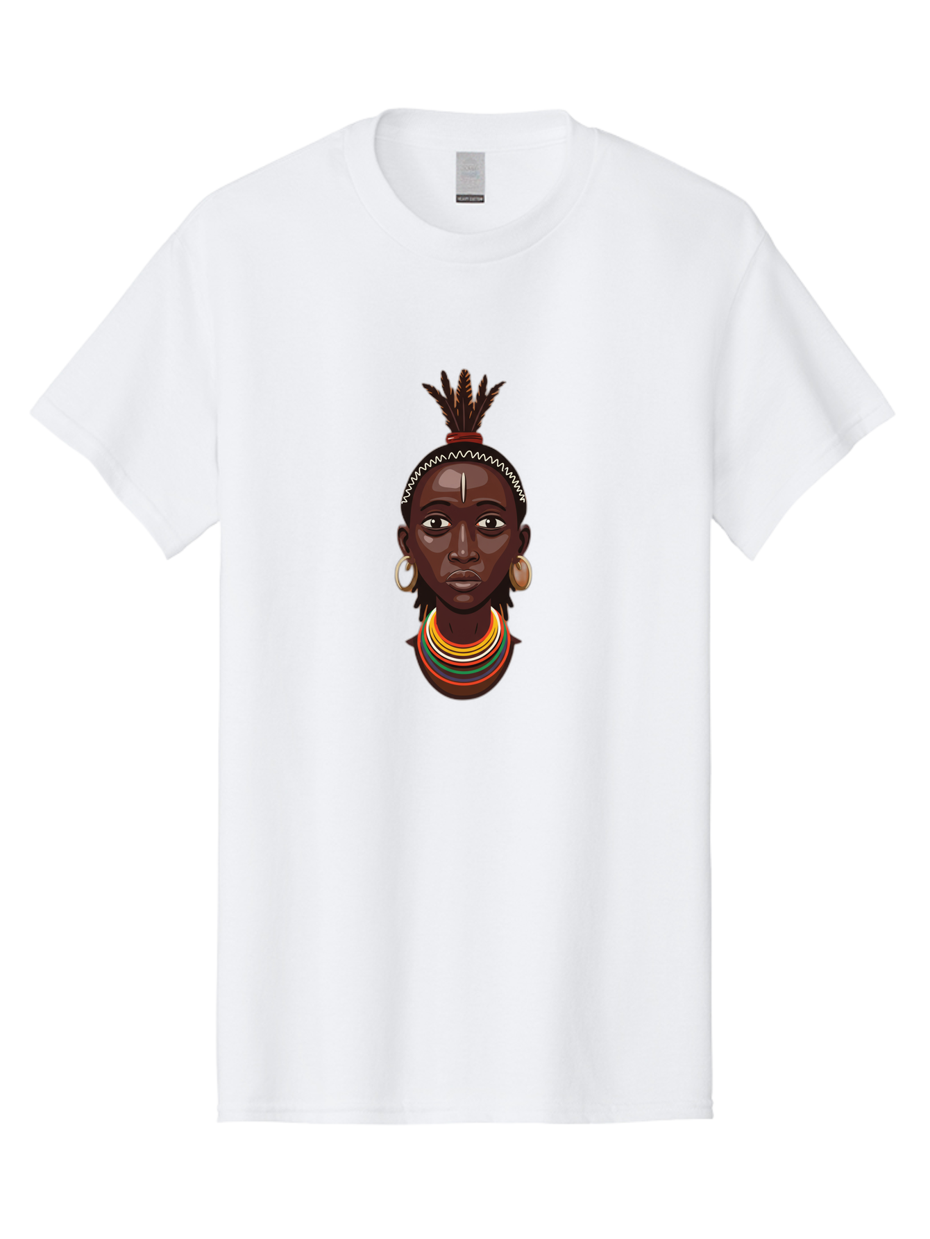 African-Woman-Portrait Men'S Graphic Tee, 100% Cotton, Comfortable Casual Summer Wear, Machine Washable, Vintage Camera, Old Camera, Antique Camera, Black Camera, Classic Photography, Photography Equipment, Nostalgic Device, Film Camera, Bal667