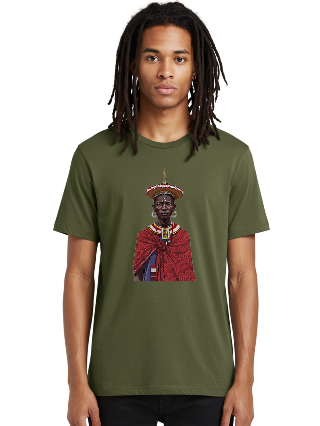 African-Woman Men'S Graphic Tee, 100% Cotton, Comfortable Casual Summer Wear, Machine Washable, Vintage Camera, Old Camera, Antique Camera, Black Camera, Classic Photography, Photography Equipment, Nostalgic Device, Film Camera, Camera Art Bal668