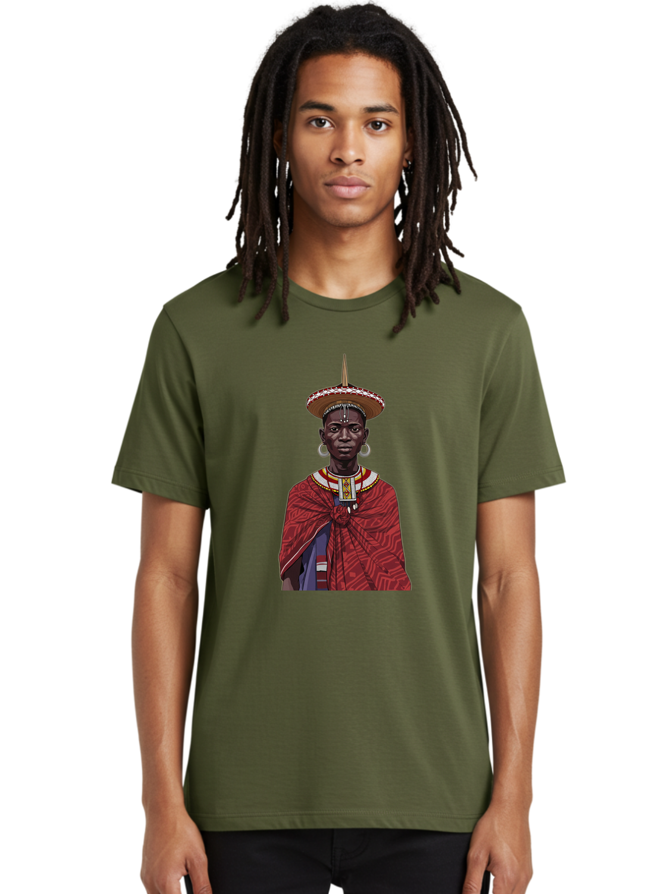 African-Woman Men'S Graphic Tee, 100% Cotton, Comfortable Casual Summer Wear, Machine Washable, Vintage Camera, Old Camera, Antique Camera, Black Camera, Classic Photography, Photography Equipment, Nostalgic Device, Film Camera, Camera Art Bal668