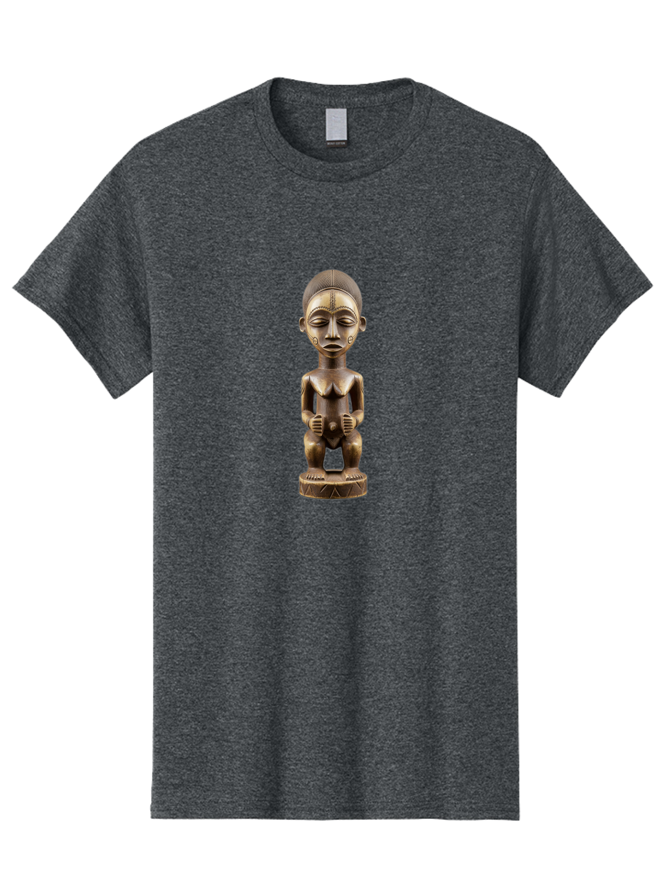 African-Wooden-Statue Men'S Graphic Tee, 100% Cotton, Comfortable Casual Summer Wear, Machine Washable, Vintage Camera, Old Camera, Antique Camera, Black Camera, Classic Photography, Photography Equipment, Nostalgic Device, Film Camera, Bal669