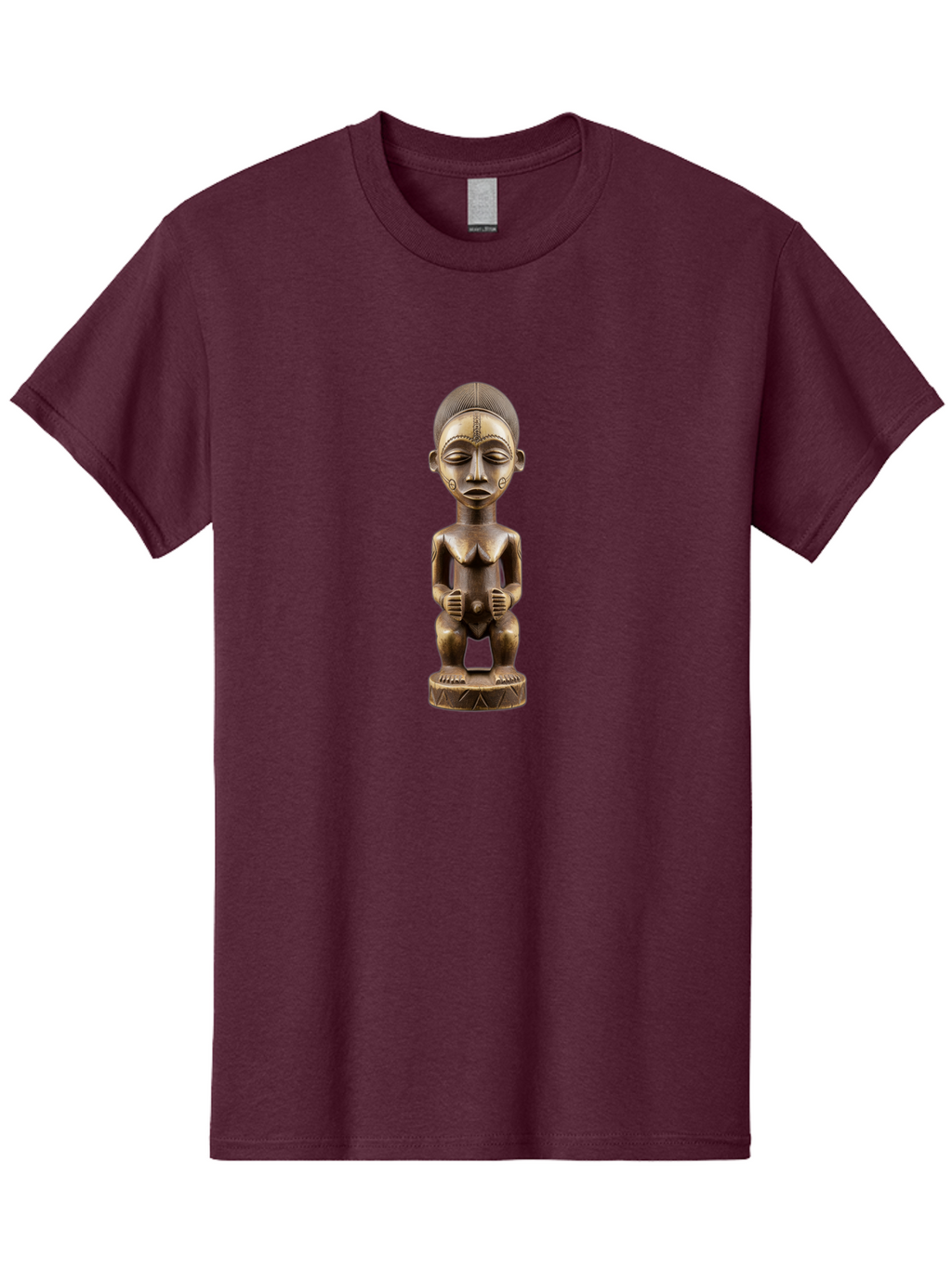 African-Wooden-Statue Men'S Graphic Tee, 100% Cotton, Comfortable Casual Summer Wear, Machine Washable, Vintage Camera, Old Camera, Antique Camera, Black Camera, Classic Photography, Photography Equipment, Nostalgic Device, Film Camera, Bal669