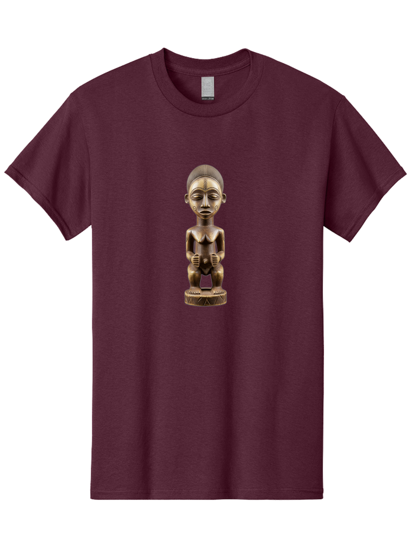 African-Wooden-Statue Men'S Graphic Tee, 100% Cotton, Comfortable Casual Summer Wear, Machine Washable, Vintage Camera, Old Camera, Antique Camera, Black Camera, Classic Photography, Photography Equipment, Nostalgic Device, Film Camera, Bal669