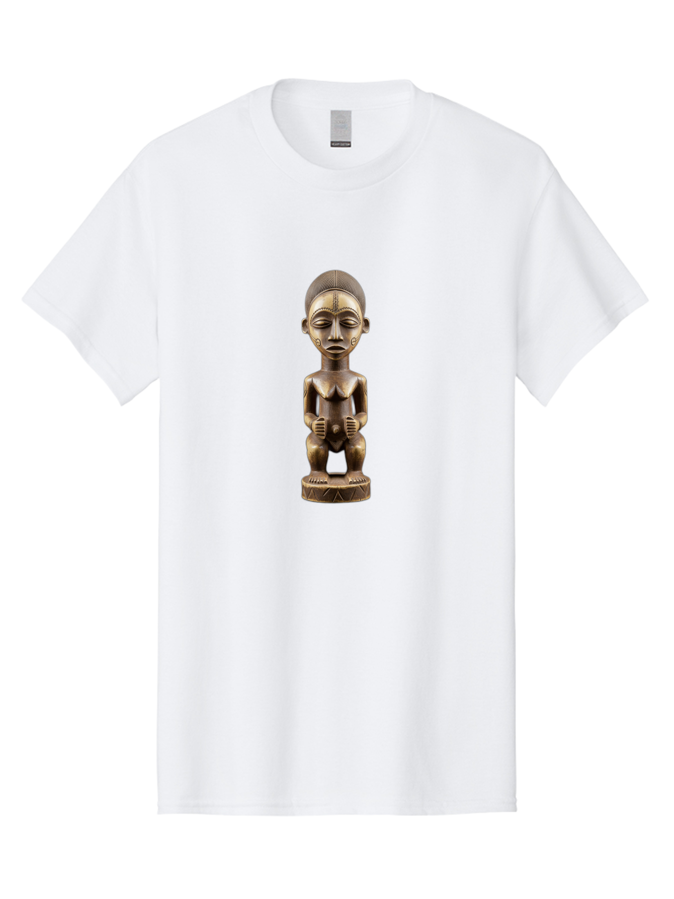 African-Wooden-Statue Men'S Graphic Tee, 100% Cotton, Comfortable Casual Summer Wear, Machine Washable, Vintage Camera, Old Camera, Antique Camera, Black Camera, Classic Photography, Photography Equipment, Nostalgic Device, Film Camera, Bal669