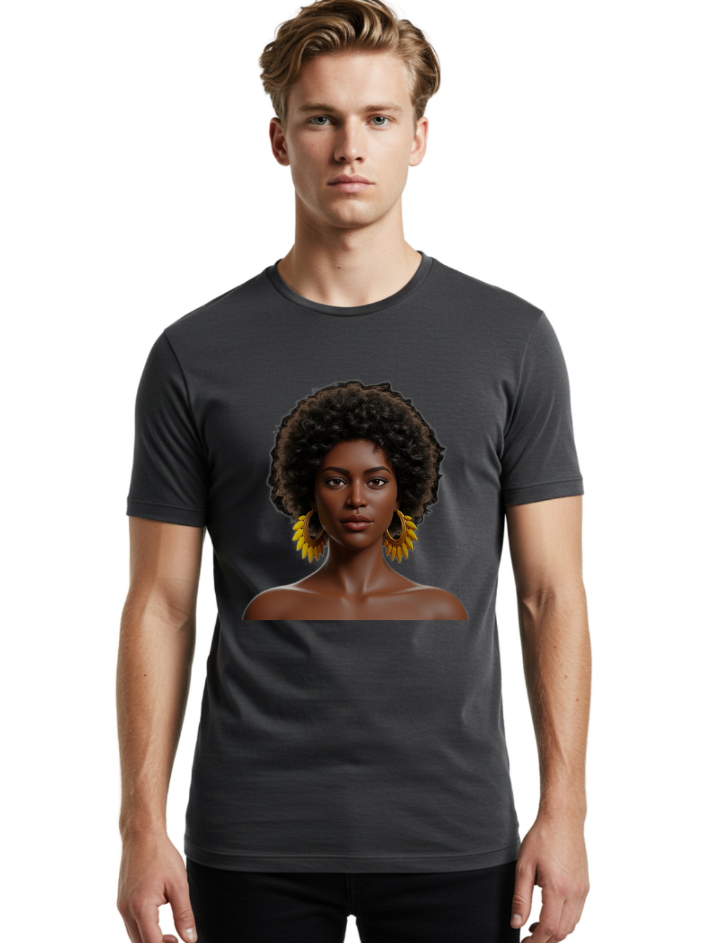 Afro-Queen Men'S Graphic Tee, 100% Cotton, Comfortable Casual Summer Wear, Machine Washable, Vintage Camera, Old Camera, Antique Camera, Black Camera, Classic Photography, Photography Equipment, Nostalgic Device, Film Camera, Camera Art Bal670