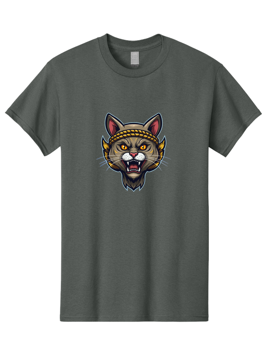 Aggressive-Cat-Head Men'S Graphic Tee, 100% Cotton, Comfortable Casual Summer Wear, Machine Washable, Vintage Camera, Old Camera, Antique Camera, Black Camera, Classic Photography, Photography Equipment, Nostalgic Device, Film Camera, Bal671