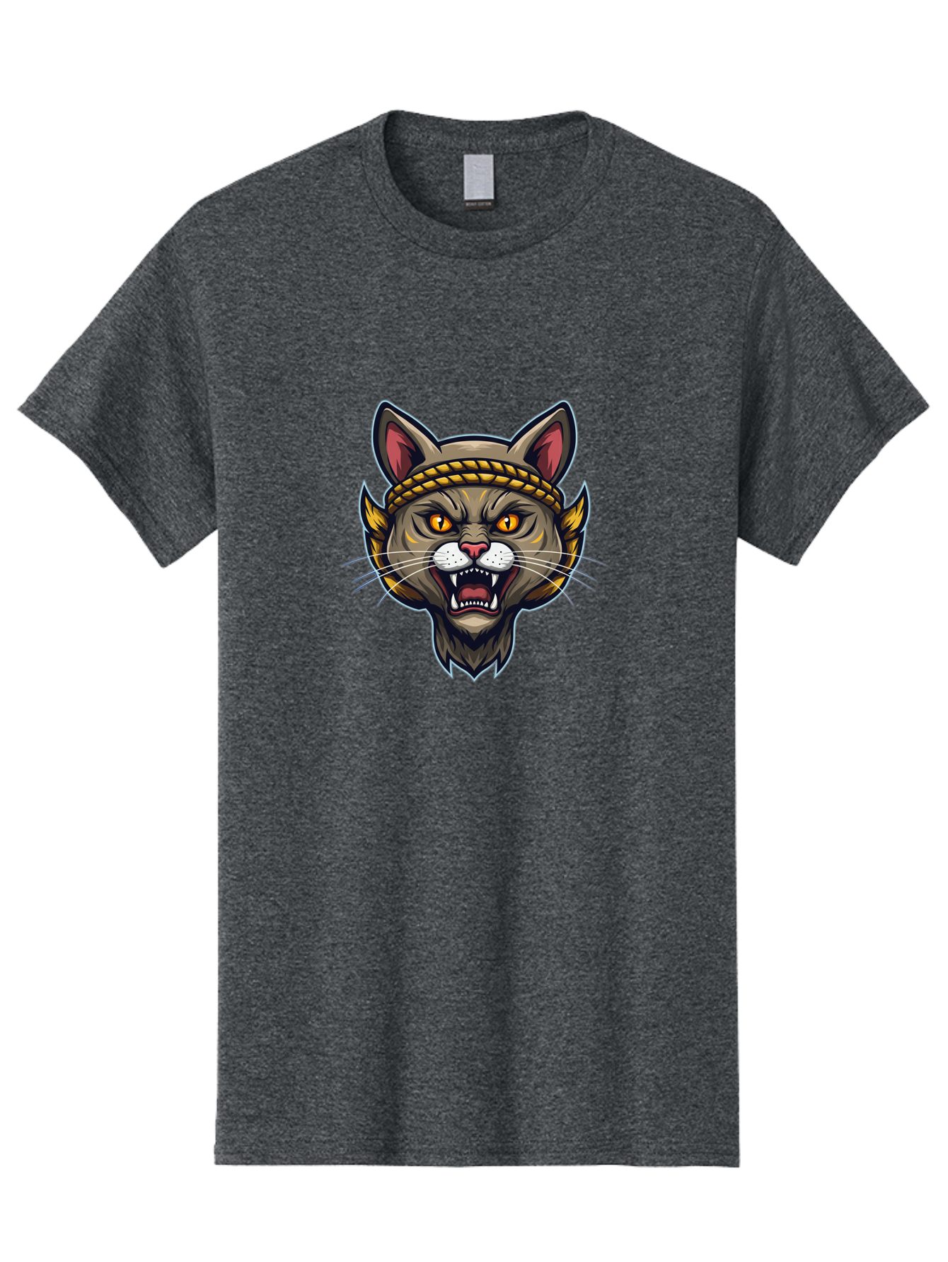 Aggressive-Cat-Head Men'S Graphic Tee, 100% Cotton, Comfortable Casual Summer Wear, Machine Washable, Vintage Camera, Old Camera, Antique Camera, Black Camera, Classic Photography, Photography Equipment, Nostalgic Device, Film Camera, Bal671