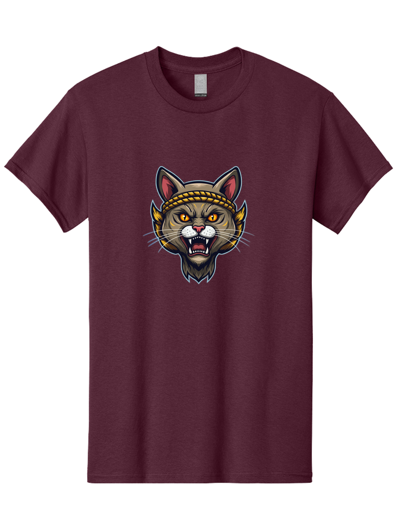 Aggressive-Cat-Head Men'S Graphic Tee, 100% Cotton, Comfortable Casual Summer Wear, Machine Washable, Vintage Camera, Old Camera, Antique Camera, Black Camera, Classic Photography, Photography Equipment, Nostalgic Device, Film Camera, Bal671