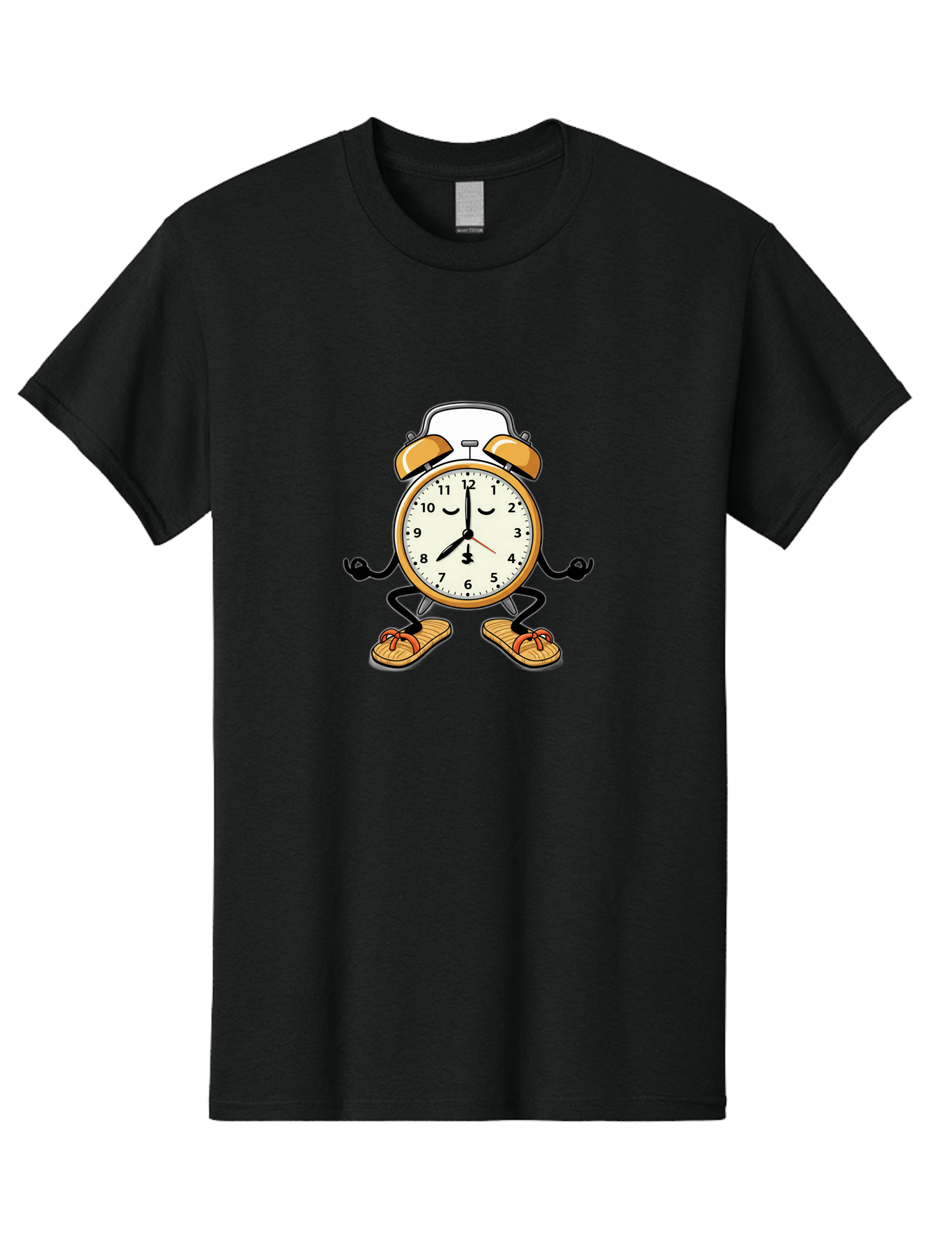 Alarm-Clock-Character Men'S Graphic Tee, 100% Cotton, Comfortable Casual Summer Wear, Machine Washable, Vintage Camera, Old Camera, Antique Camera, Black Camera, Classic Photography, Photography Equipment, Nostalgic Device, Film Camera, Bal673