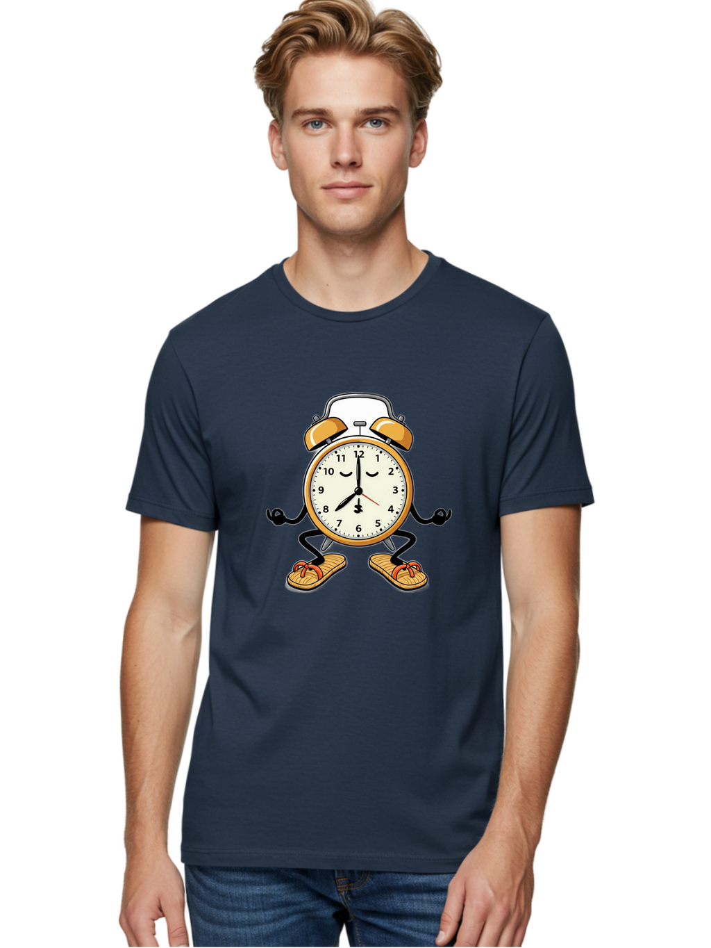 Alarm-Clock-Character Men'S Graphic Tee, 100% Cotton, Comfortable Casual Summer Wear, Machine Washable, Vintage Camera, Old Camera, Antique Camera, Black Camera, Classic Photography, Photography Equipment, Nostalgic Device, Film Camera, Bal673
