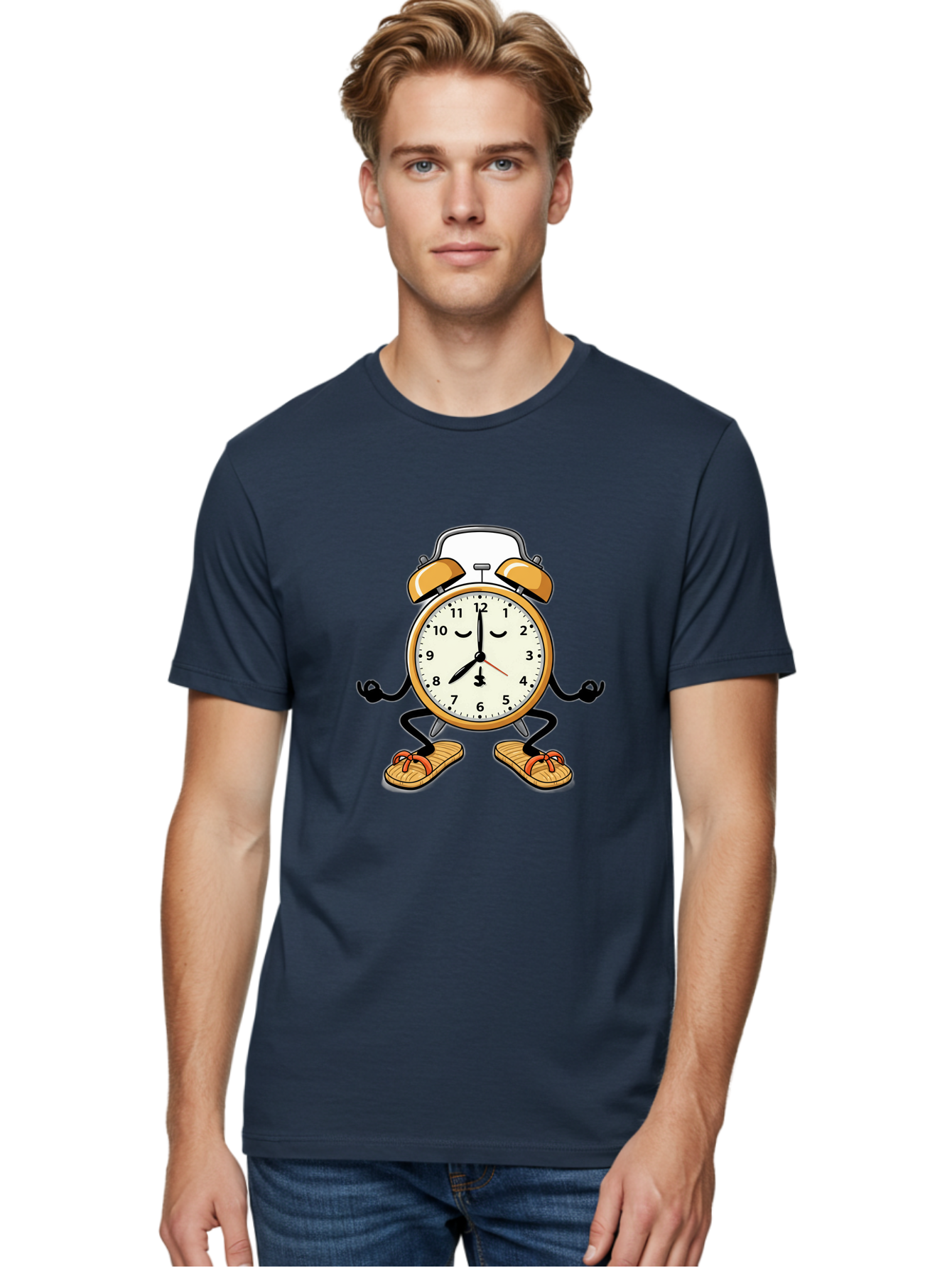 Alarm-Clock-Character Men'S Graphic Tee, 100% Cotton, Comfortable Casual Summer Wear, Machine Washable, Vintage Camera, Old Camera, Antique Camera, Black Camera, Classic Photography, Photography Equipment, Nostalgic Device, Film Camera, Bal673