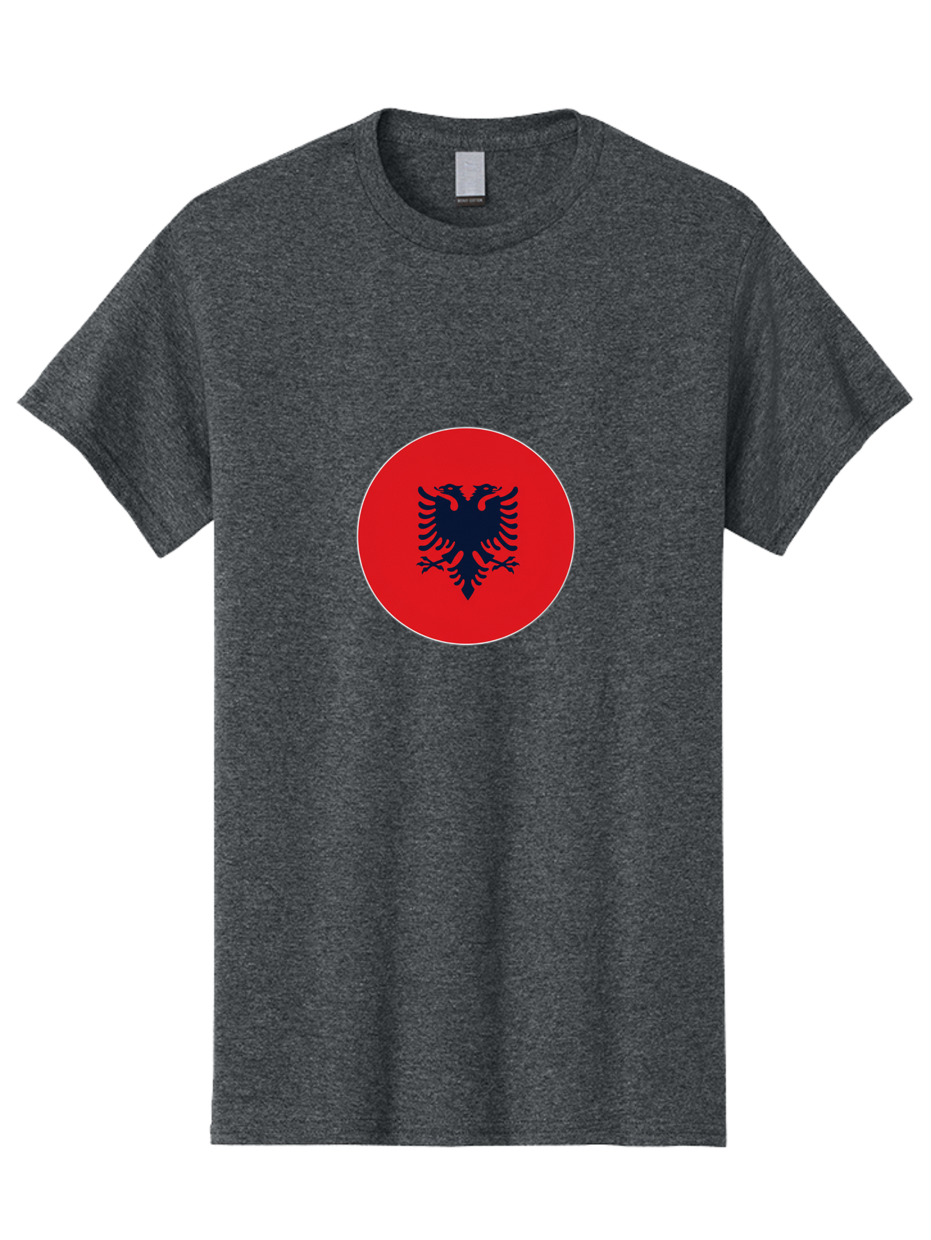 Albanian-Double-Headed-Eagle Men'S Graphic Tee, 100% Cotton, Comfortable Casual Summer Wear, Machine Washable, Vintage Camera, Old Camera, Antique Camera, Black Camera, Classic Photography, Photography Equipment, Nostalgic Device, Film Camera, Bal676
