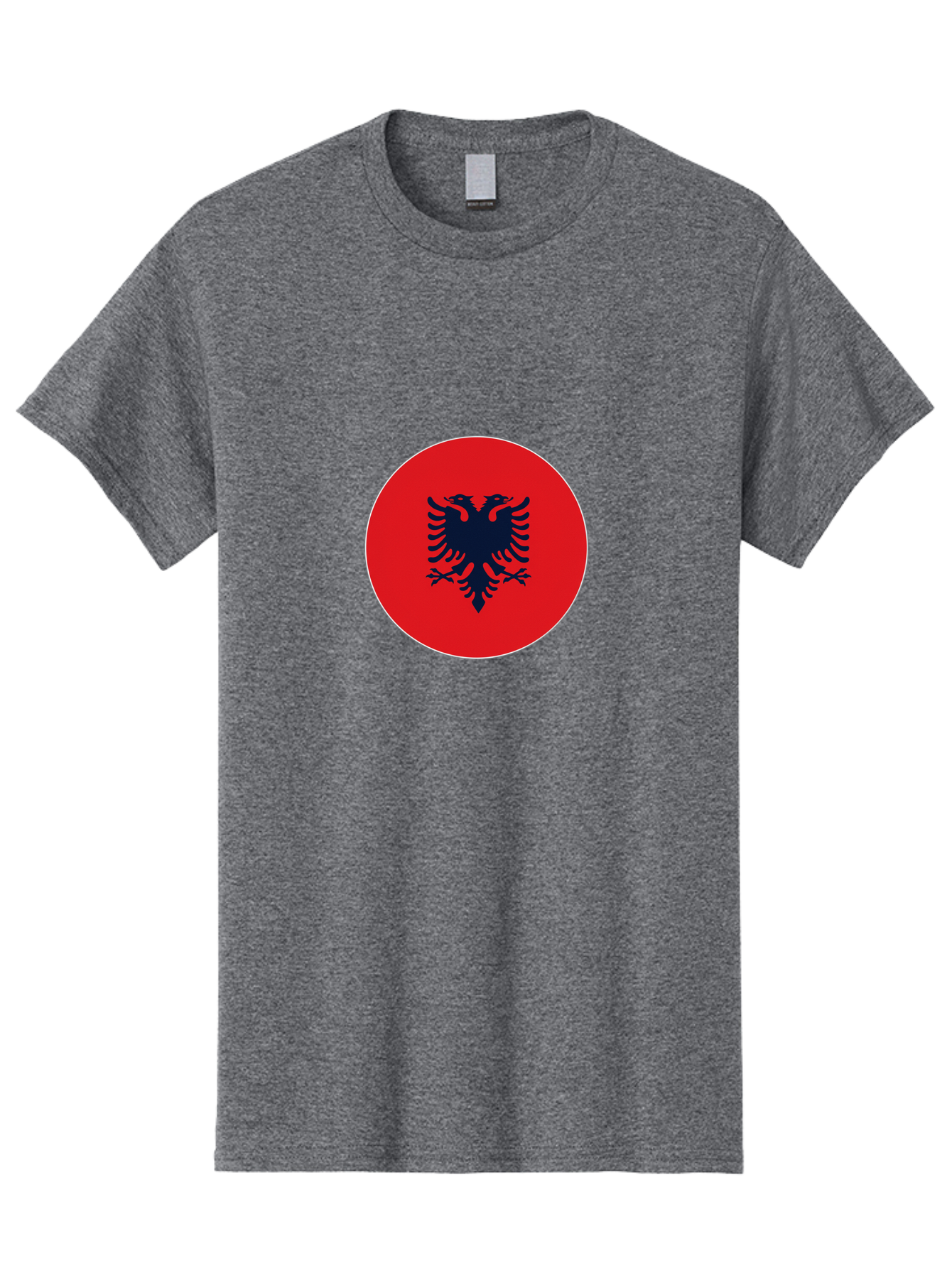 Albanian-Double-Headed-Eagle Men'S Graphic Tee, 100% Cotton, Comfortable Casual Summer Wear, Machine Washable, Vintage Camera, Old Camera, Antique Camera, Black Camera, Classic Photography, Photography Equipment, Nostalgic Device, Film Camera, Bal676