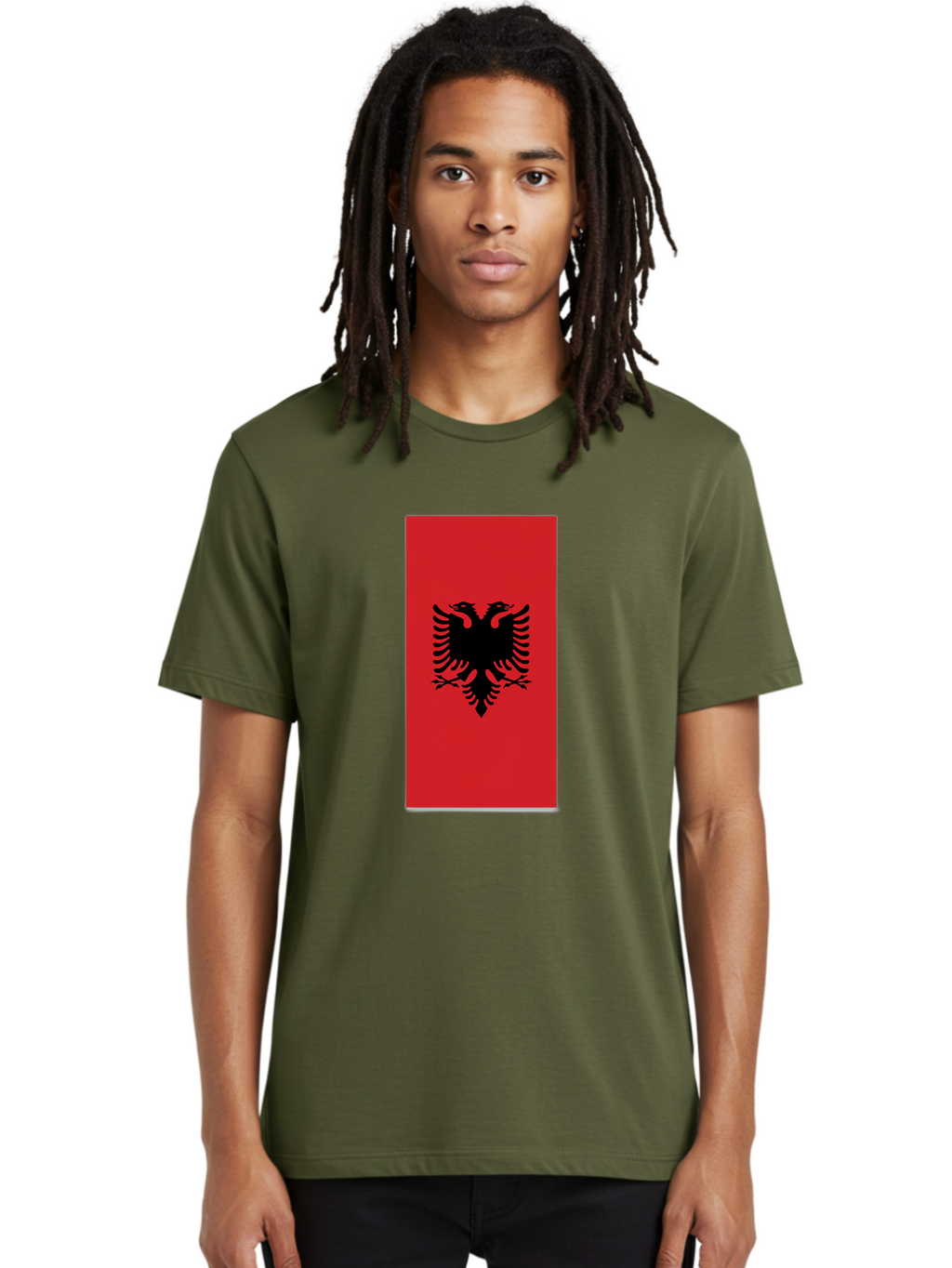 Albanian-Flag Men'S Graphic Tee, 100% Cotton, Comfortable Casual Summer Wear, Machine Washable, Vintage Camera, Old Camera, Antique Camera, Black Camera, Classic Photography, Photography Equipment, Nostalgic Device, Film Camera, Camera Art Bal677
