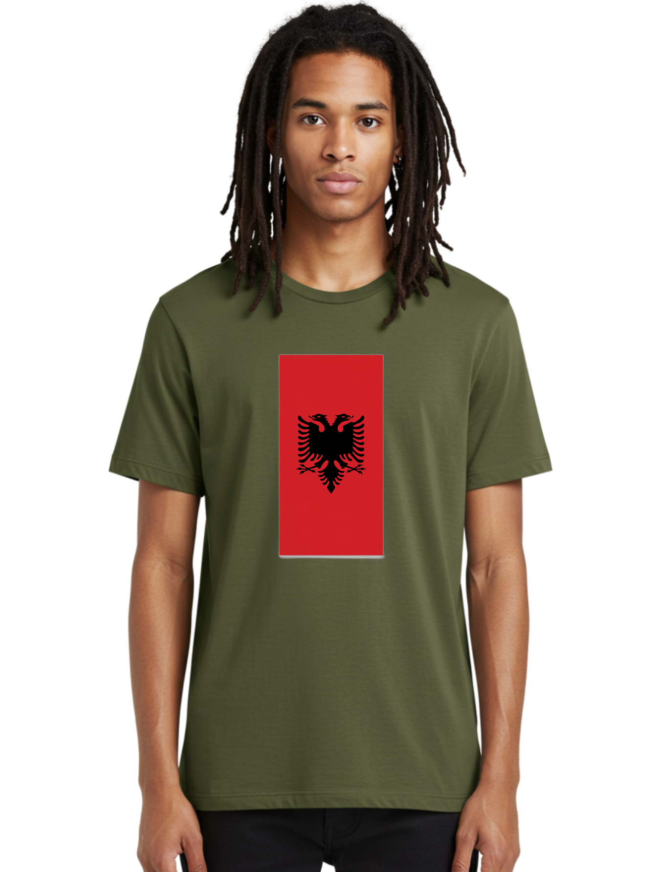 Albanian-Flag Men'S Graphic Tee, 100% Cotton, Comfortable Casual Summer Wear, Machine Washable, Vintage Camera, Old Camera, Antique Camera, Black Camera, Classic Photography, Photography Equipment, Nostalgic Device, Film Camera, Camera Art Bal677