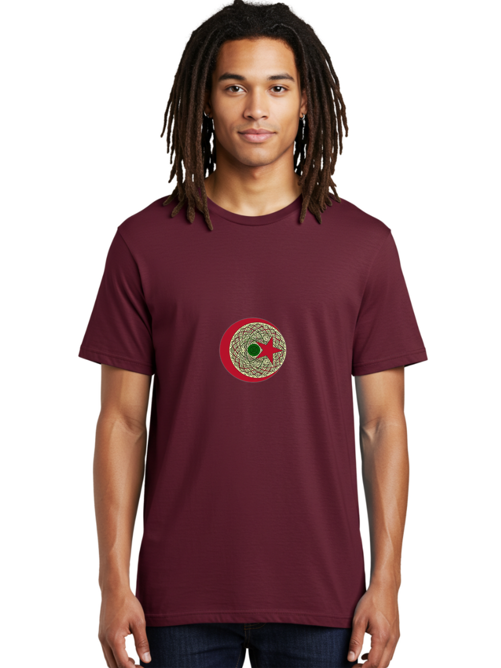 Algeria-Flag-Emblem Men'S Graphic Tee, 100% Cotton, Comfortable Casual Summer Wear, Machine Washable, Vintage Camera, Old Camera, Antique Camera, Black Camera, Classic Photography, Photography Equipment, Nostalgic Device, Film Camera, Bal679
