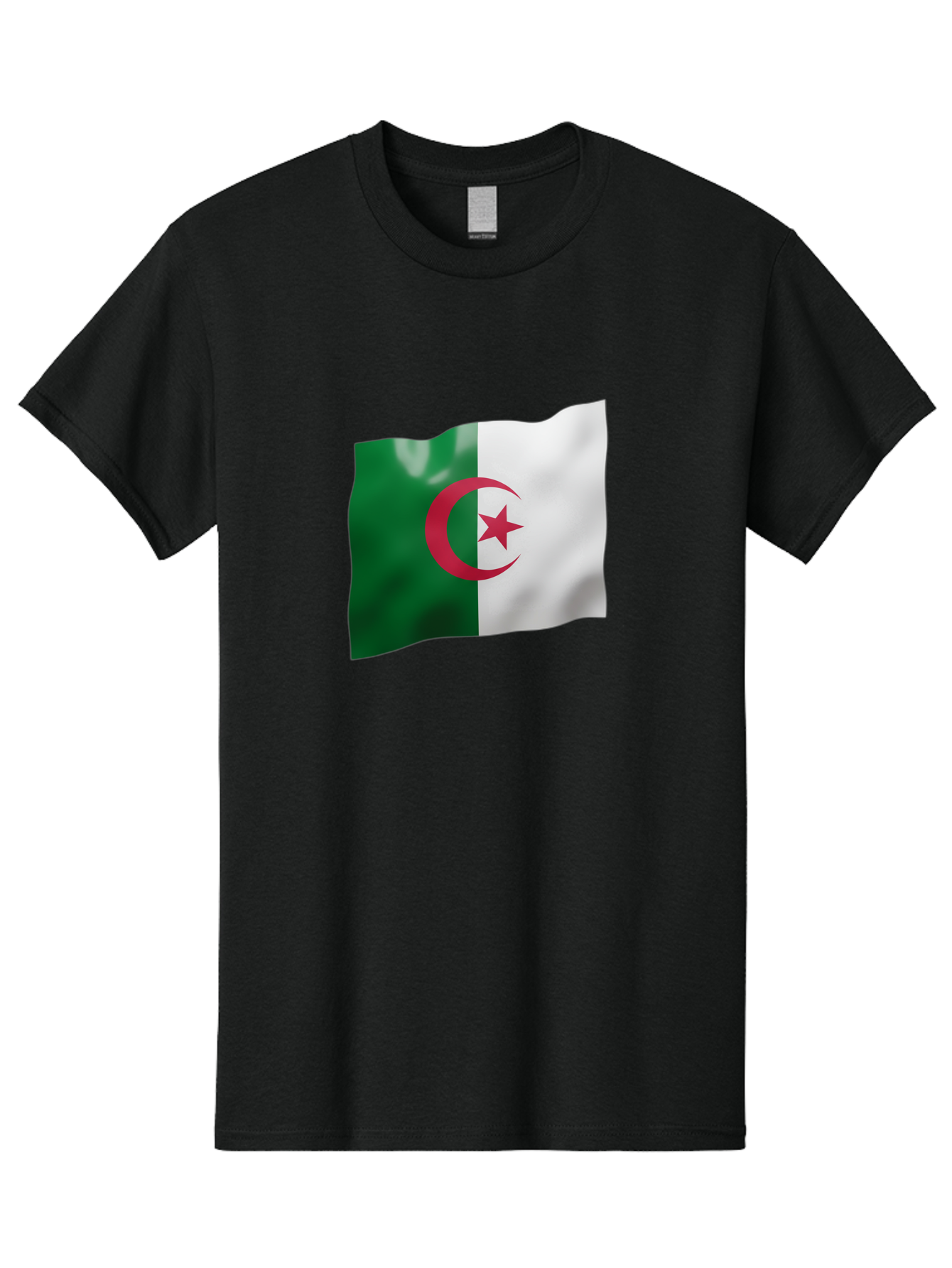 Algeria-Flag Men'S Graphic Tee, 100% Cotton, Comfortable Casual Summer Wear, Machine Washable, Vintage Camera, Old Camera, Antique Camera, Black Camera, Classic Photography, Photography Equipment, Nostalgic Device, Film Camera, Camera Art Bal680