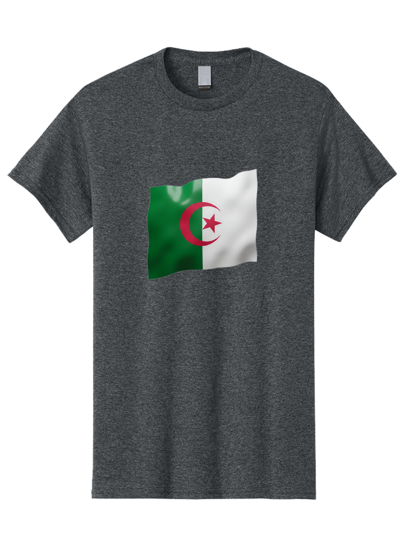Algeria-Flag Men'S Graphic Tee, 100% Cotton, Comfortable Casual Summer Wear, Machine Washable, Vintage Camera, Old Camera, Antique Camera, Black Camera, Classic Photography, Photography Equipment, Nostalgic Device, Film Camera, Camera Art Bal680