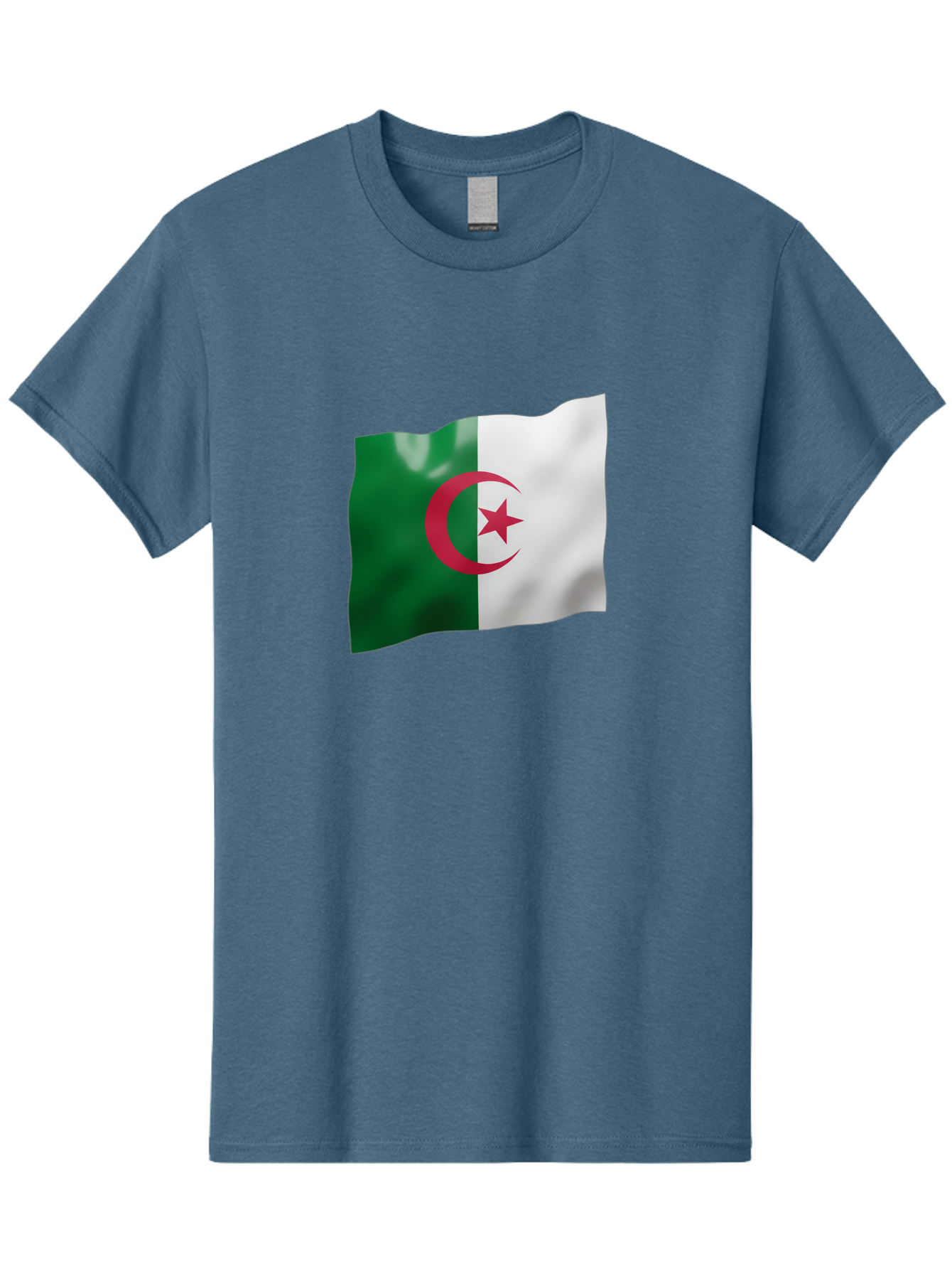 Algeria-Flag Men'S Graphic Tee, 100% Cotton, Comfortable Casual Summer Wear, Machine Washable, Vintage Camera, Old Camera, Antique Camera, Black Camera, Classic Photography, Photography Equipment, Nostalgic Device, Film Camera, Camera Art Bal680