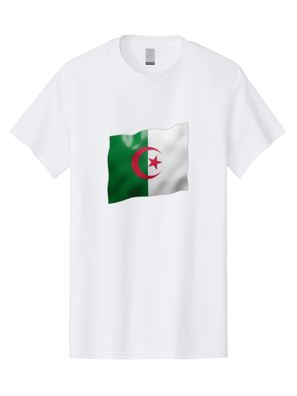 Algeria-Flag Men'S Graphic Tee, 100% Cotton, Comfortable Casual Summer Wear, Machine Washable, Vintage Camera, Old Camera, Antique Camera, Black Camera, Classic Photography, Photography Equipment, Nostalgic Device, Film Camera, Camera Art Bal680