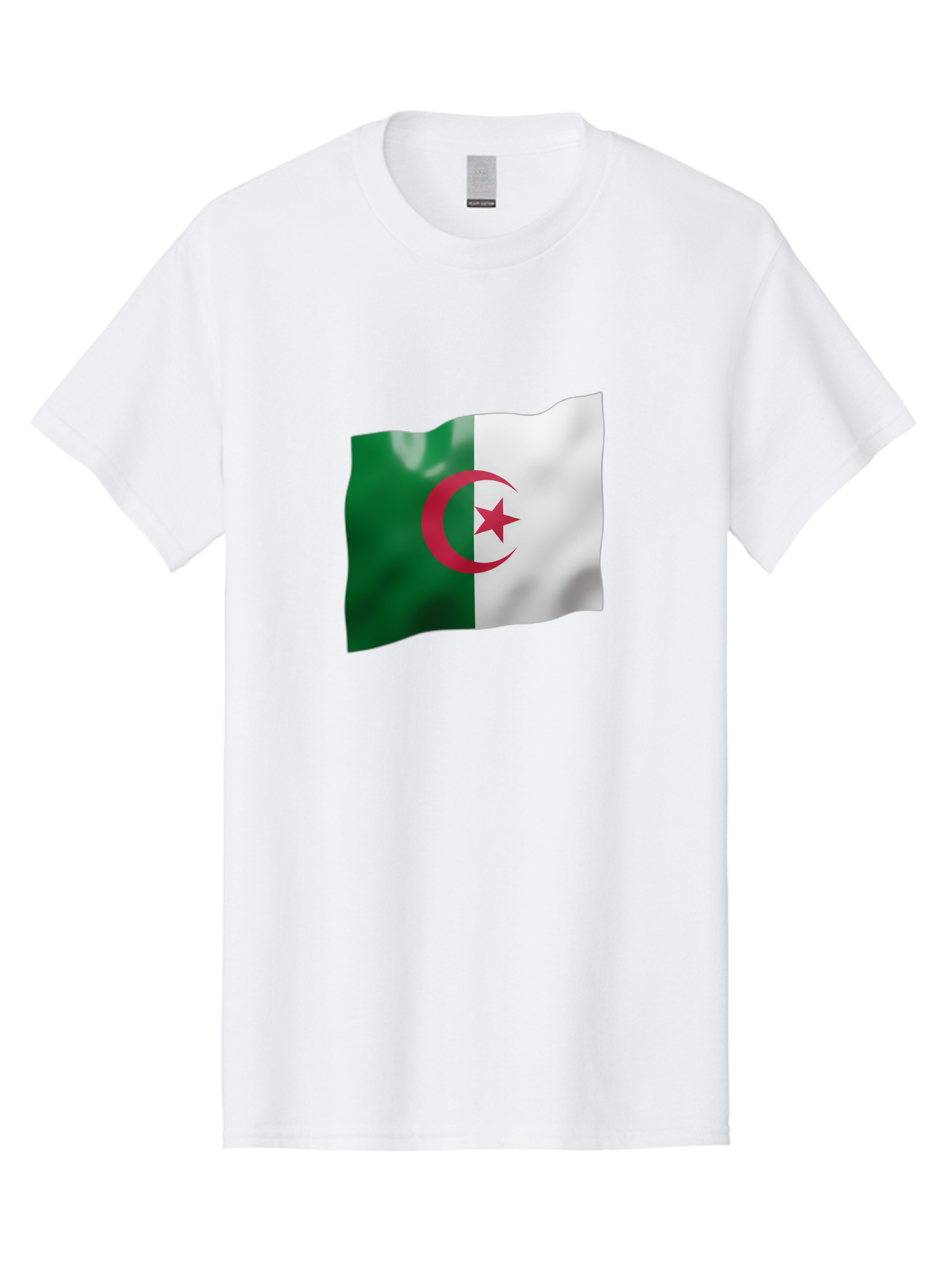 Algeria-Flag Men'S Graphic Tee, 100% Cotton, Comfortable Casual Summer Wear, Machine Washable, Vintage Camera, Old Camera, Antique Camera, Black Camera, Classic Photography, Photography Equipment, Nostalgic Device, Film Camera, Camera Art Bal680