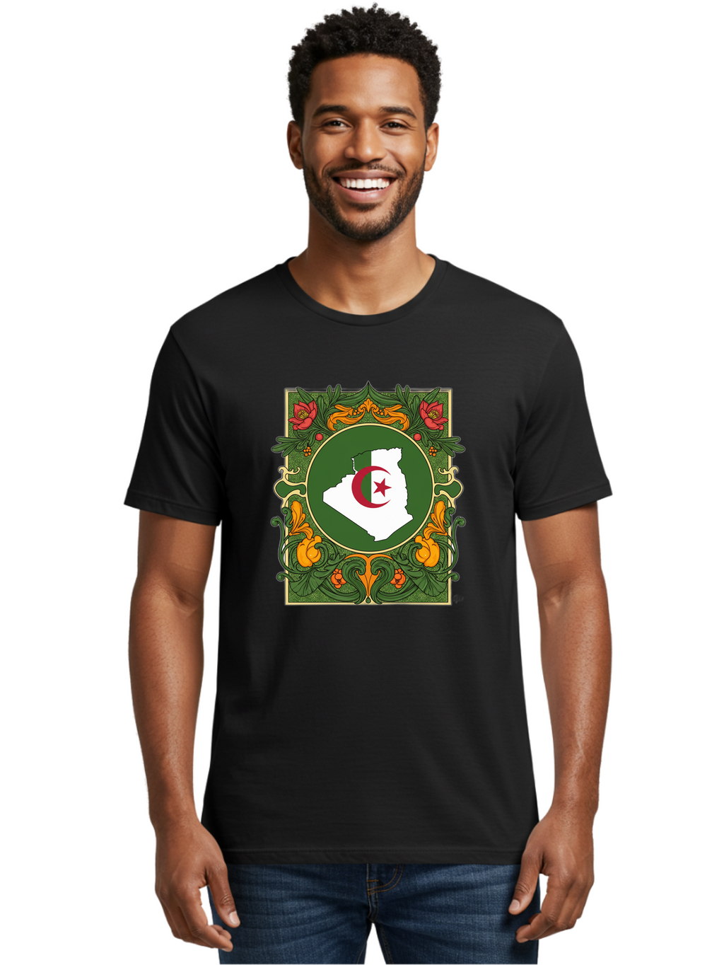 Algeria-Map Men'S Graphic Tee, 100% Cotton, Comfortable Casual Summer Wear, Machine Washable, Vintage Camera, Old Camera, Antique Camera, Black Camera, Classic Photography, Photography Equipment, Nostalgic Device, Film Camera, Camera Art Bal681