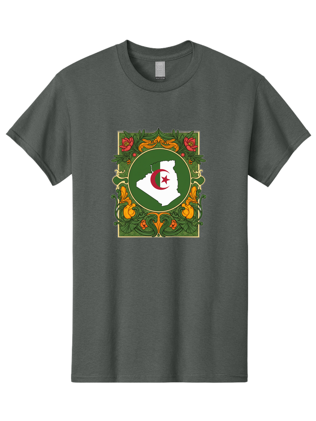 Algeria-Map Men'S Graphic Tee, 100% Cotton, Comfortable Casual Summer Wear, Machine Washable, Vintage Camera, Old Camera, Antique Camera, Black Camera, Classic Photography, Photography Equipment, Nostalgic Device, Film Camera, Camera Art Bal681
