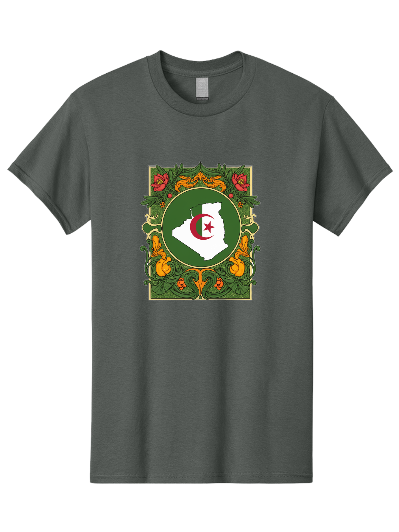 Algeria-Map Men'S Graphic Tee, 100% Cotton, Comfortable Casual Summer Wear, Machine Washable, Vintage Camera, Old Camera, Antique Camera, Black Camera, Classic Photography, Photography Equipment, Nostalgic Device, Film Camera, Camera Art Bal681