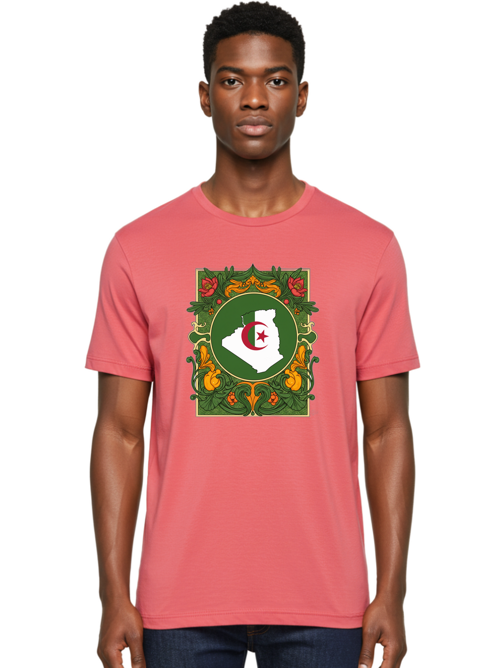 Algeria-Map Men'S Graphic Tee, 100% Cotton, Comfortable Casual Summer Wear, Machine Washable, Vintage Camera, Old Camera, Antique Camera, Black Camera, Classic Photography, Photography Equipment, Nostalgic Device, Film Camera, Camera Art Bal681