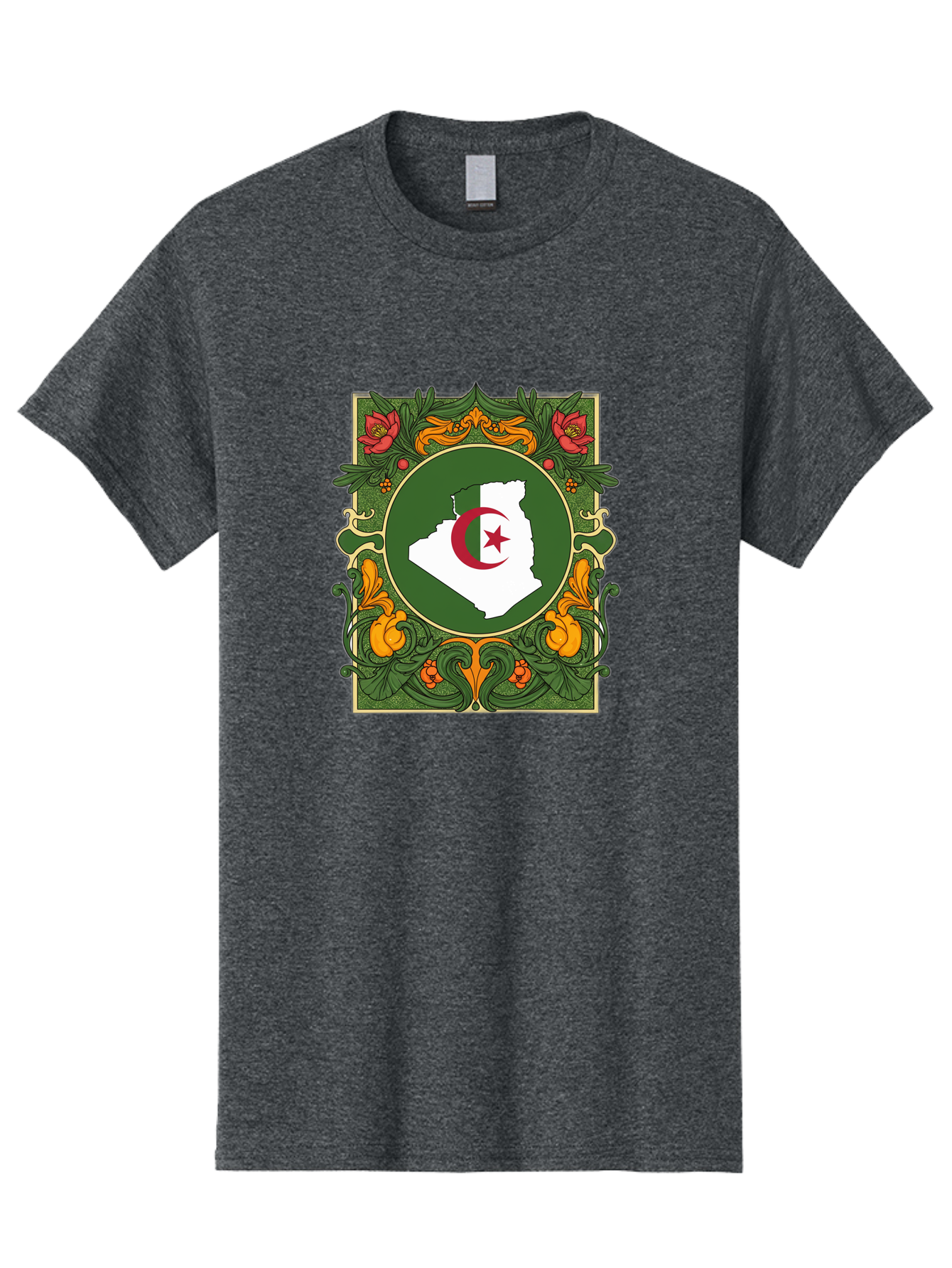 Algeria-Map Men'S Graphic Tee, 100% Cotton, Comfortable Casual Summer Wear, Machine Washable, Vintage Camera, Old Camera, Antique Camera, Black Camera, Classic Photography, Photography Equipment, Nostalgic Device, Film Camera, Camera Art Bal681